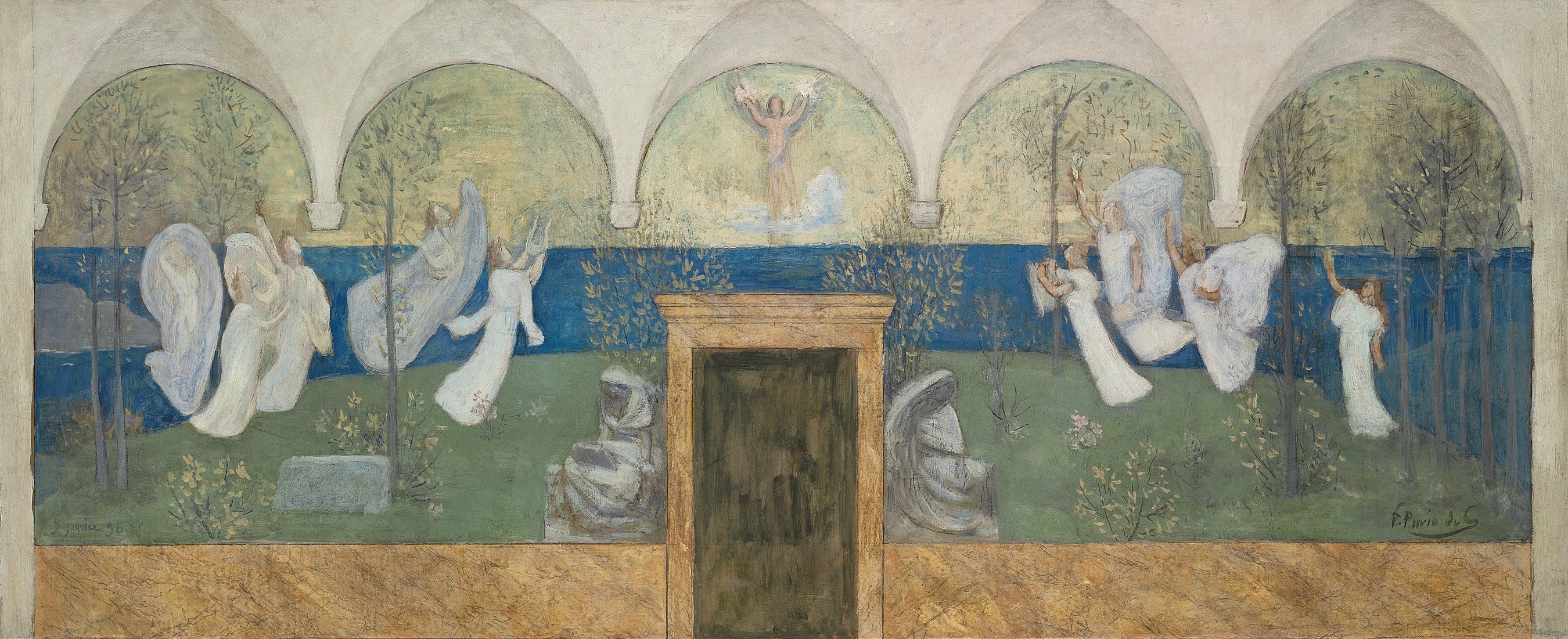 Pierre Puvis De Chavannes (Lyon 1824-1898 Paris)