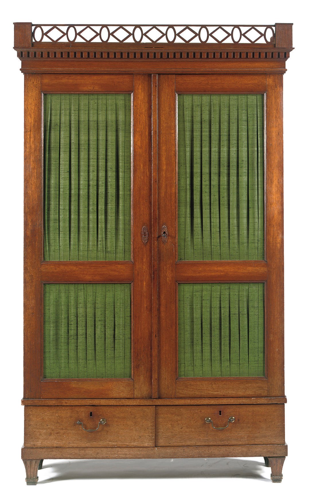 A DUTCH OAK BOOKCASE