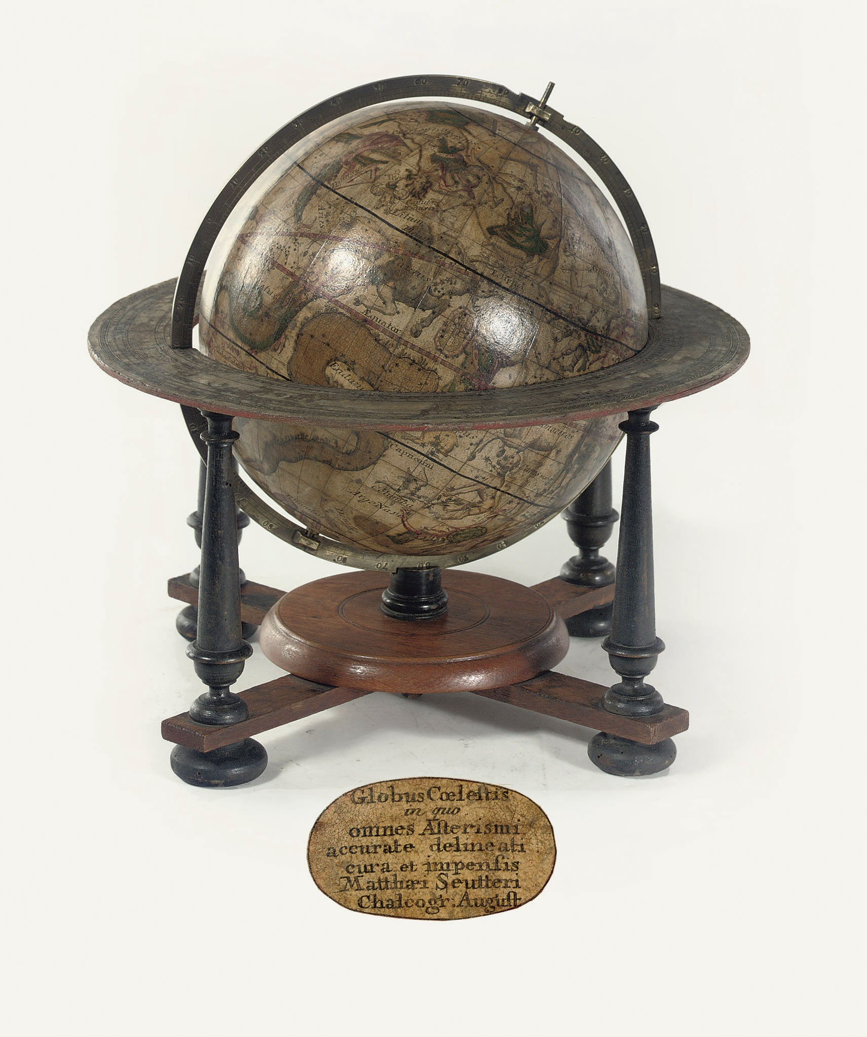 A SOUTH GERMAN 20 CM. (8 INCH) CELESTIAL GLOBE