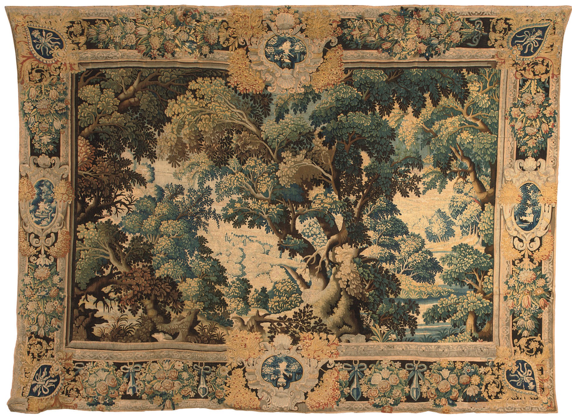 A FRENCH VERDURE TAPESTRY