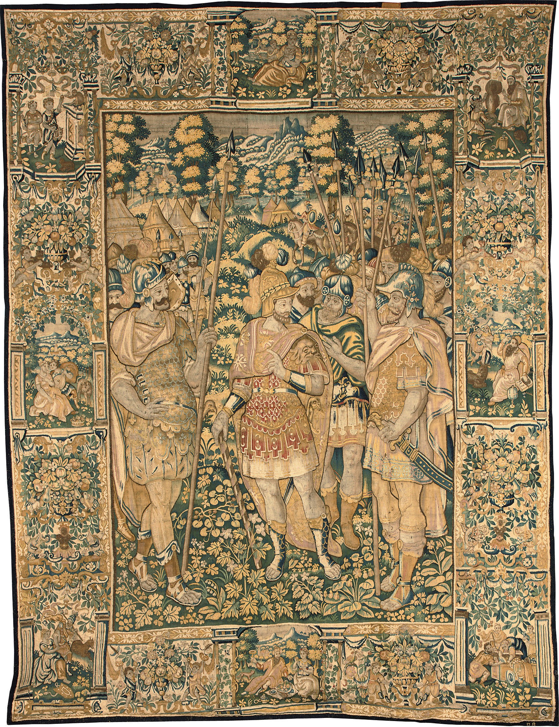 A BRUSSELS HISTORICAL TAPESTRY