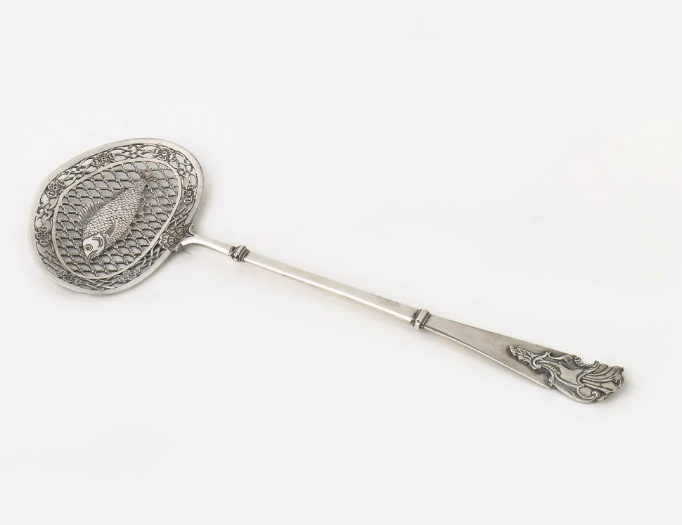 A Dutch silver fish slice