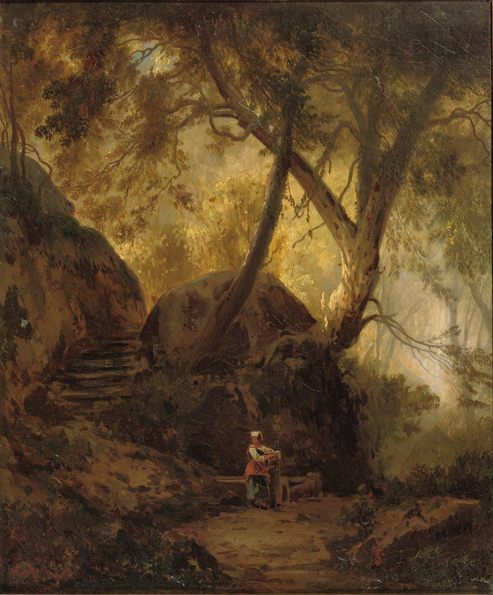 Attributed to Carl Eduard Blechen (Cottbus 1798-Berlin 1840)