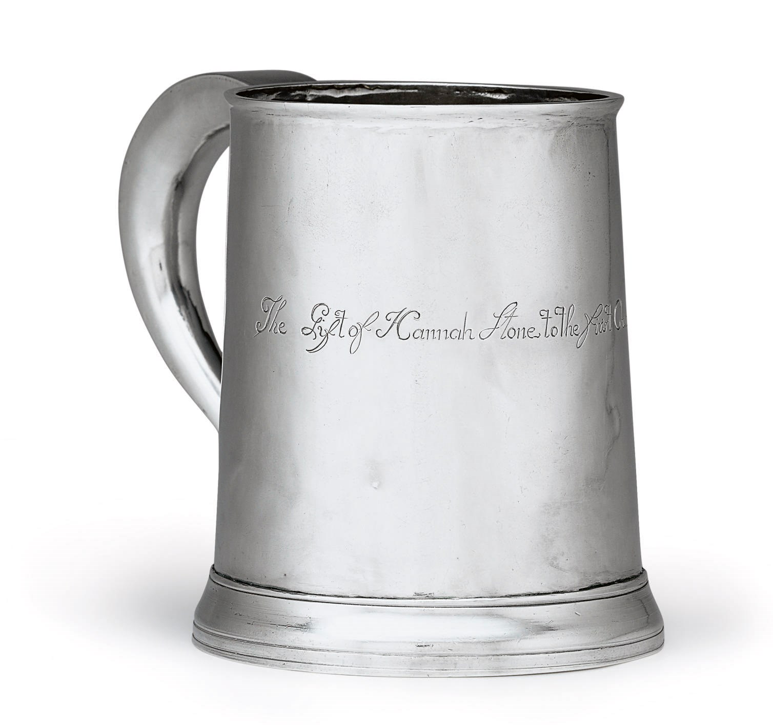 A SILVER MUG
