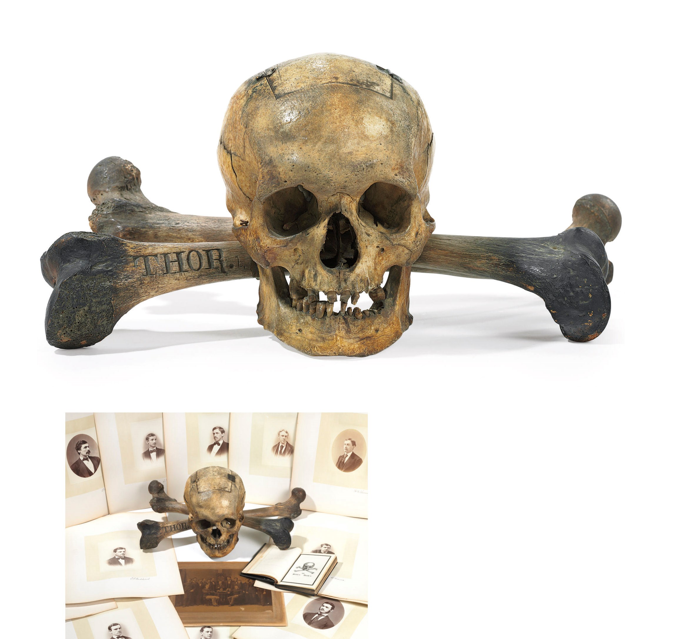 A SKULL-AND-BONES BALLOT BOX