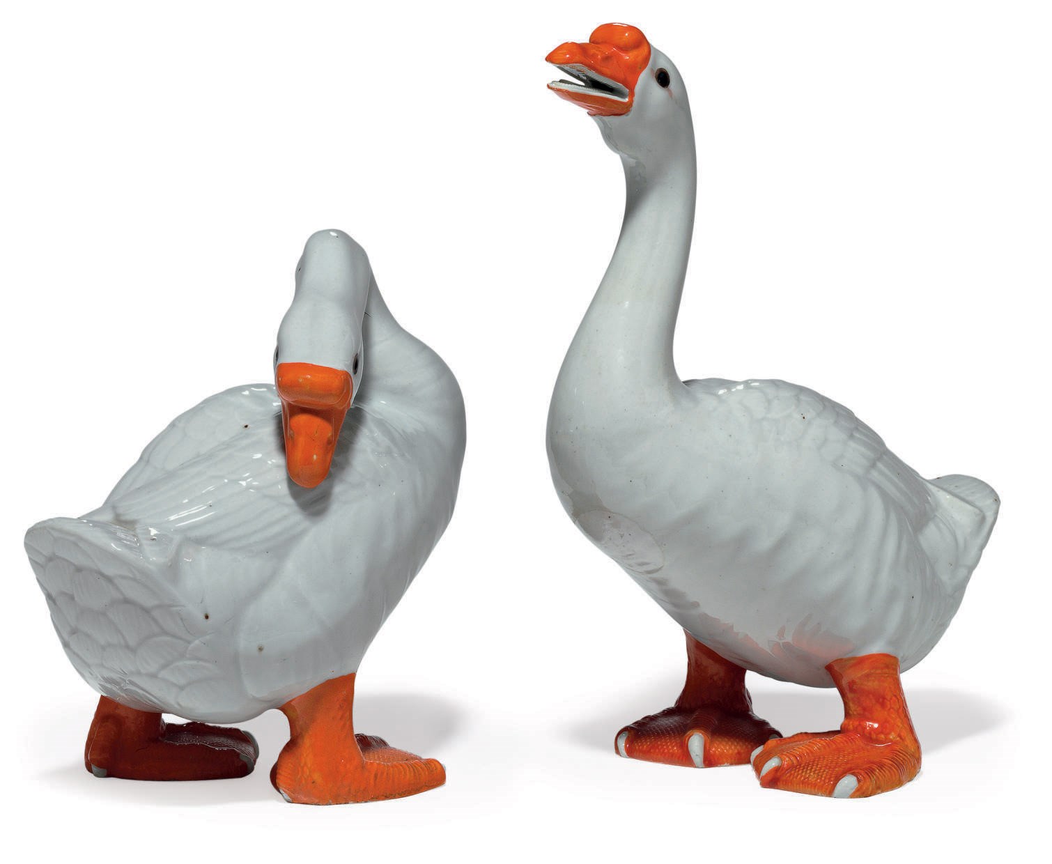 A PAIR OF GEESE