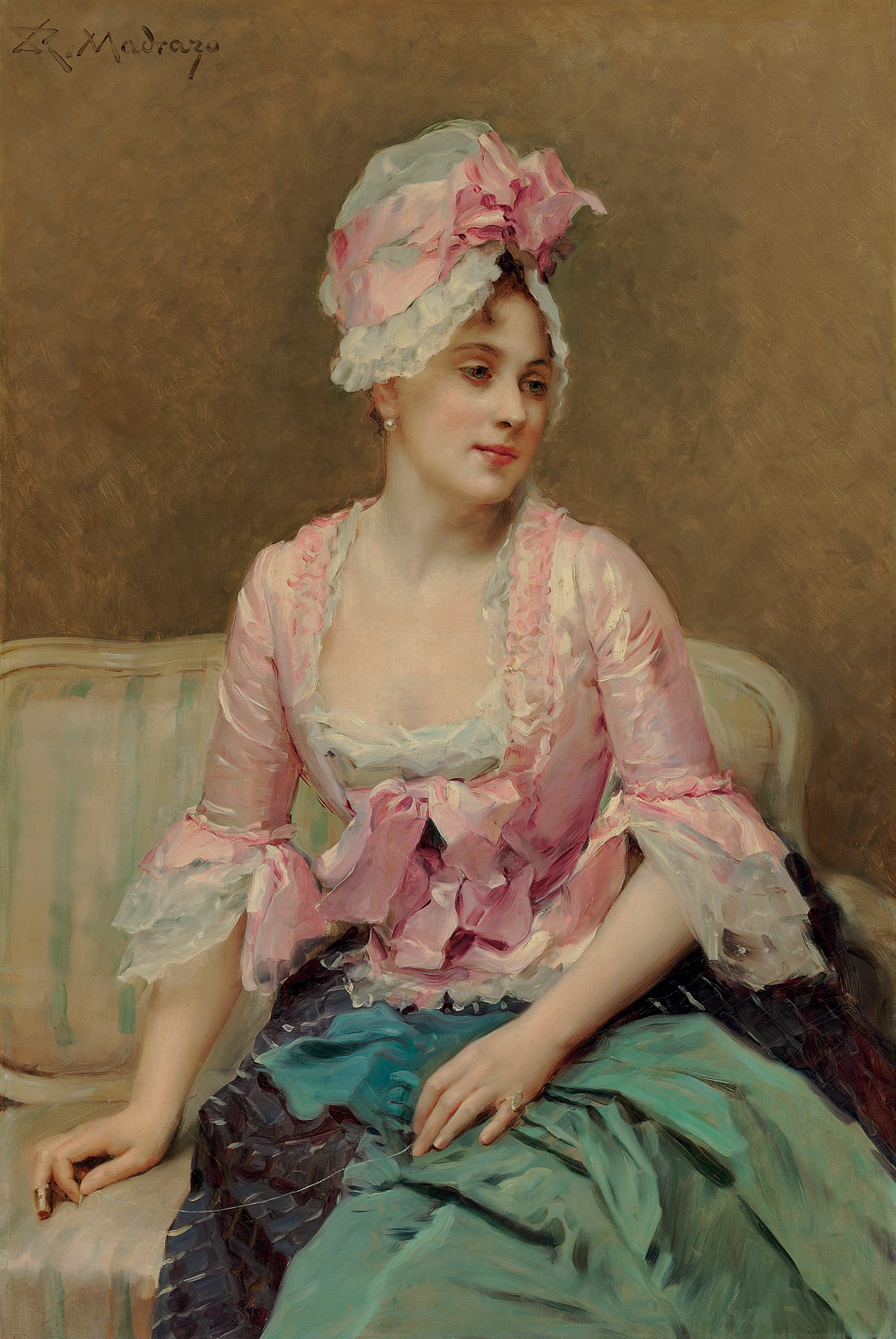 Raimundo de Madrazo y Garreta (Rome 1841-1920 Versailles)
