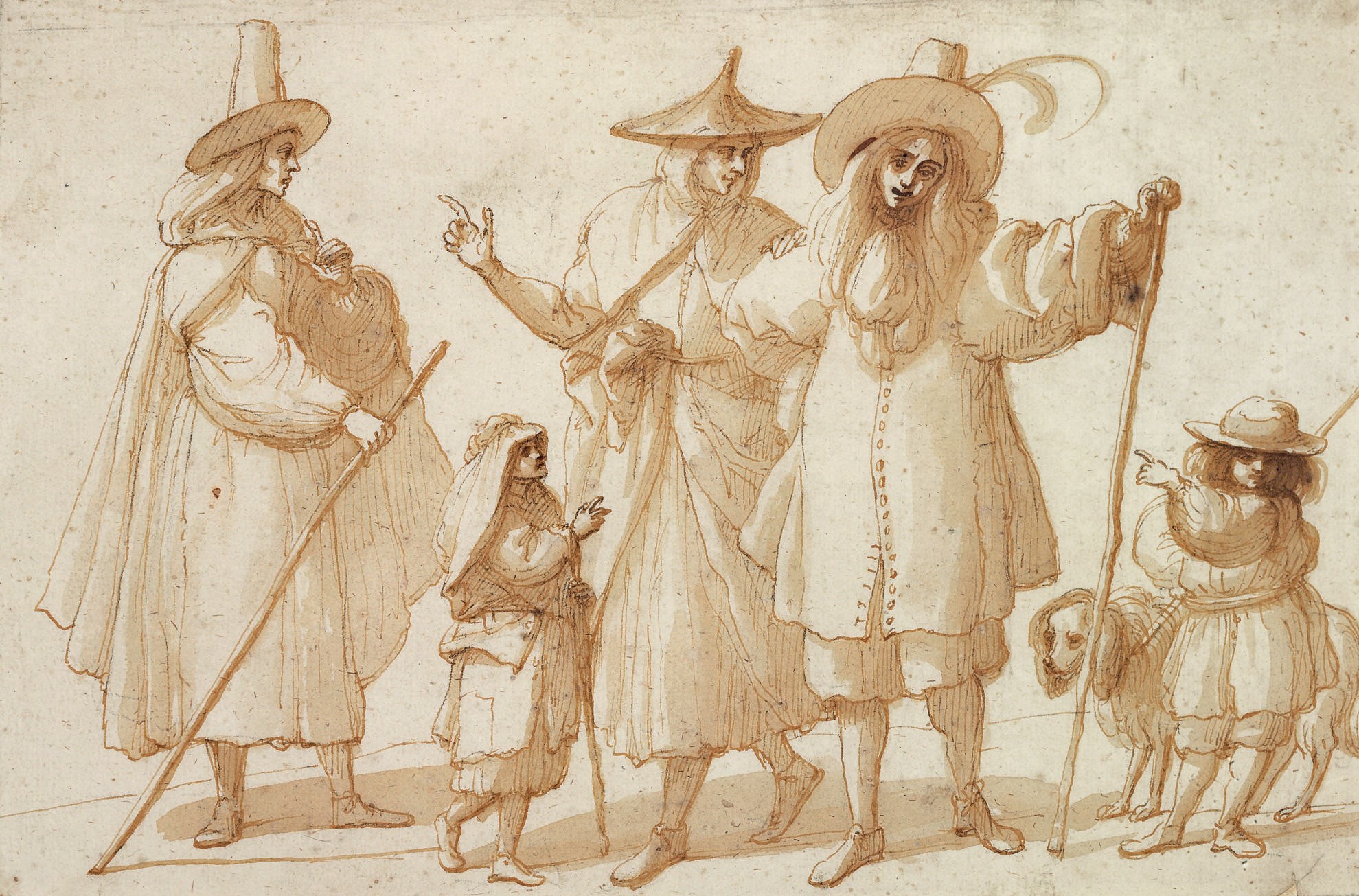 Baccio del Bianco (Florence 1604-1657 Madrid)