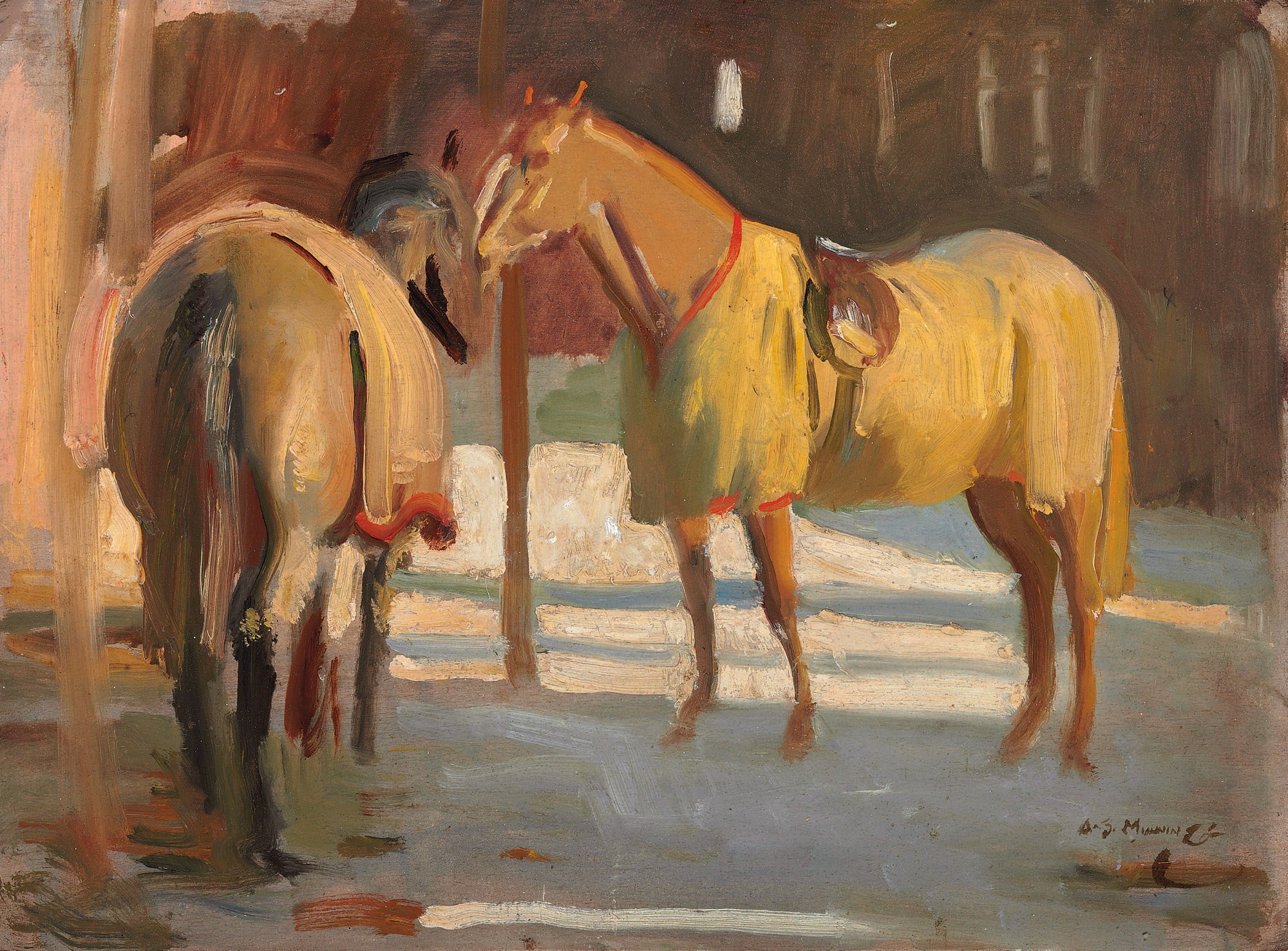 Sir Alfred James Munnings, P.R.A., R.W.S. (Mendham 1878-1959 Dedham)