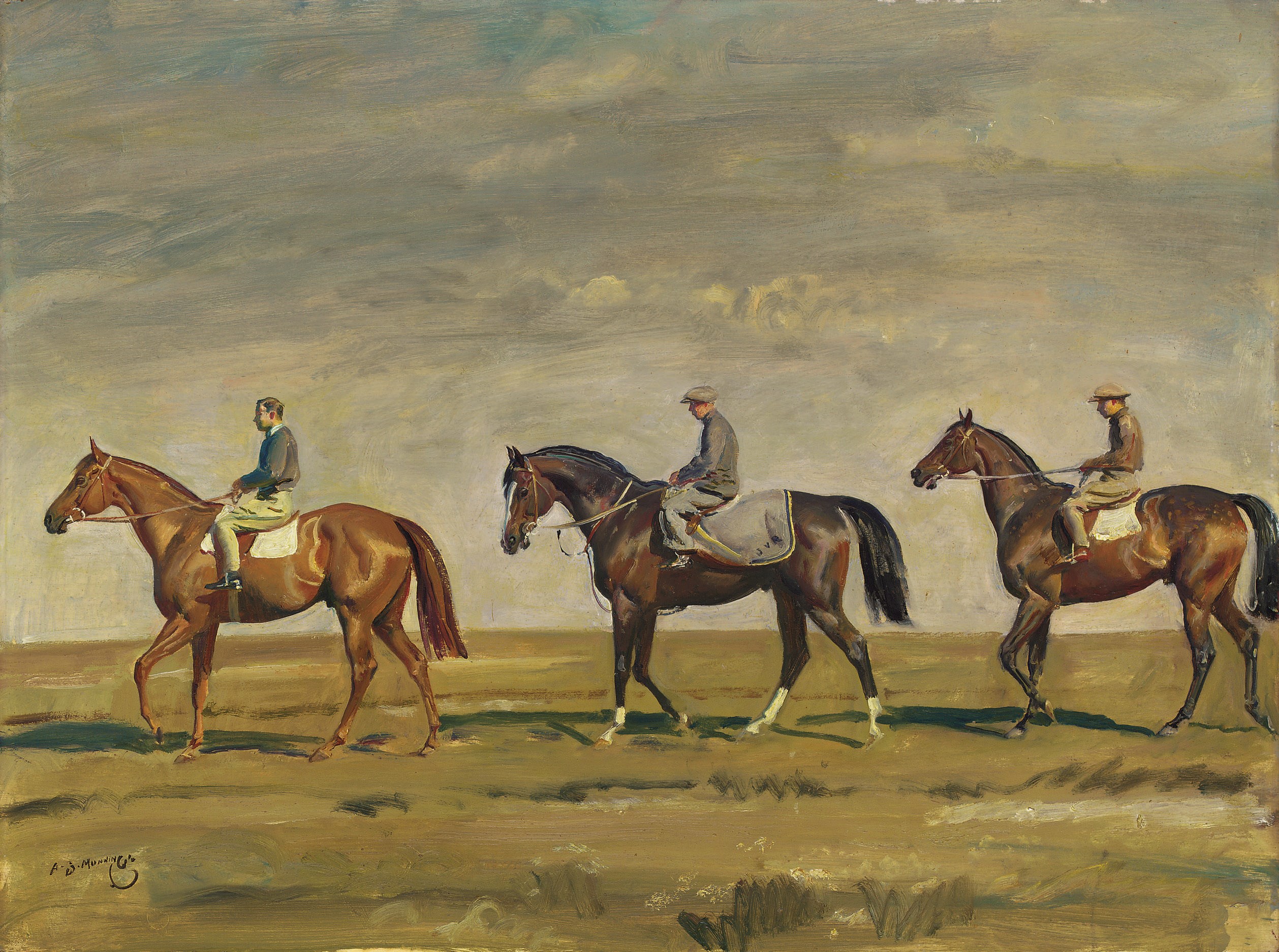 Sir Alfred James Munnings, P.R.A., R.W.S. (Mendham 1878-1959 Dedham)