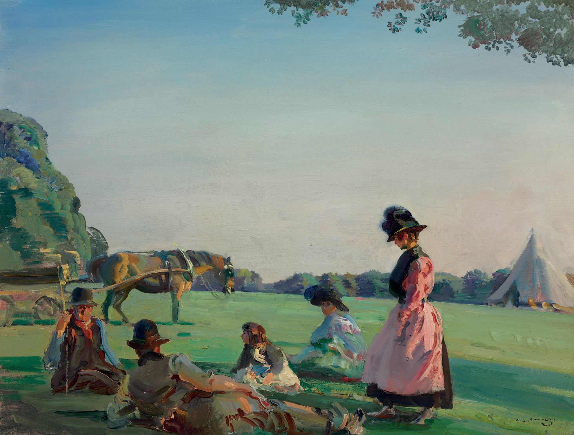 Sir Alfred James Munnings, P.R.A., R.W.S. (Mendham 1878-1959 Dedham)
