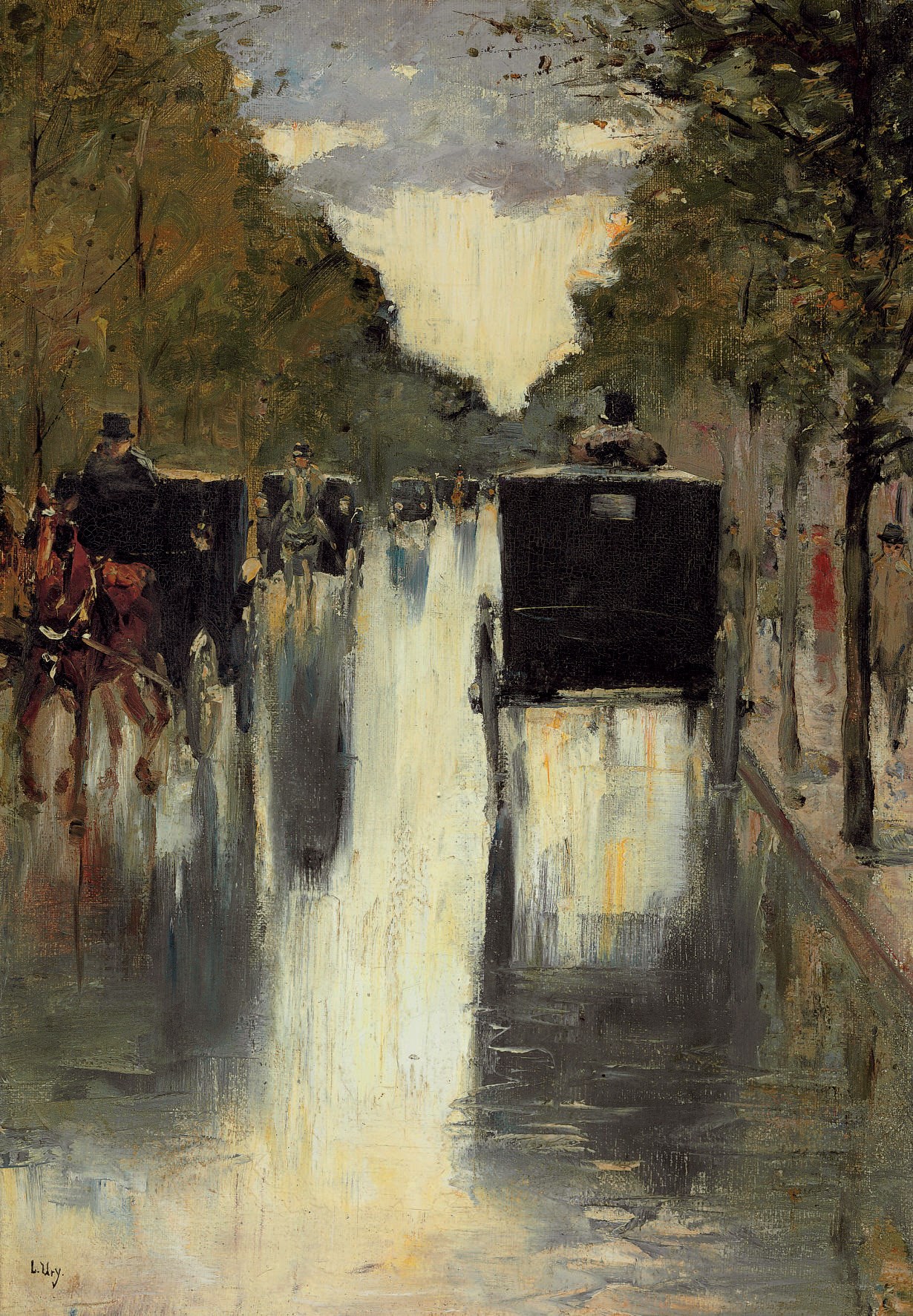 Lesser Ury (Birnbaum 1861-1931 Berlin)