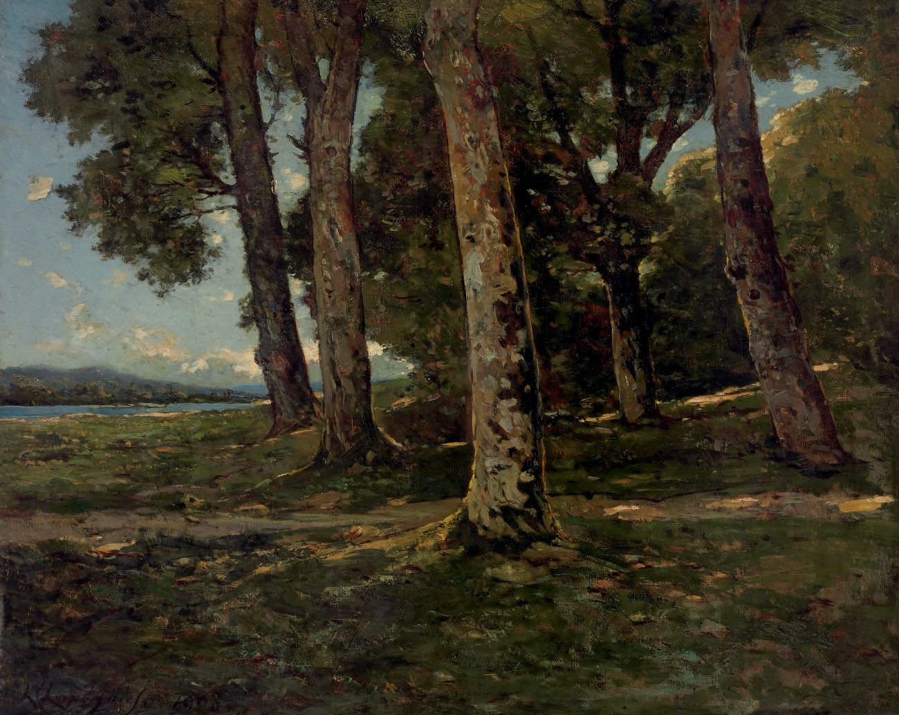Henri Joseph Harpignies (Valenciennes 1819-1916 Saint-Privé)