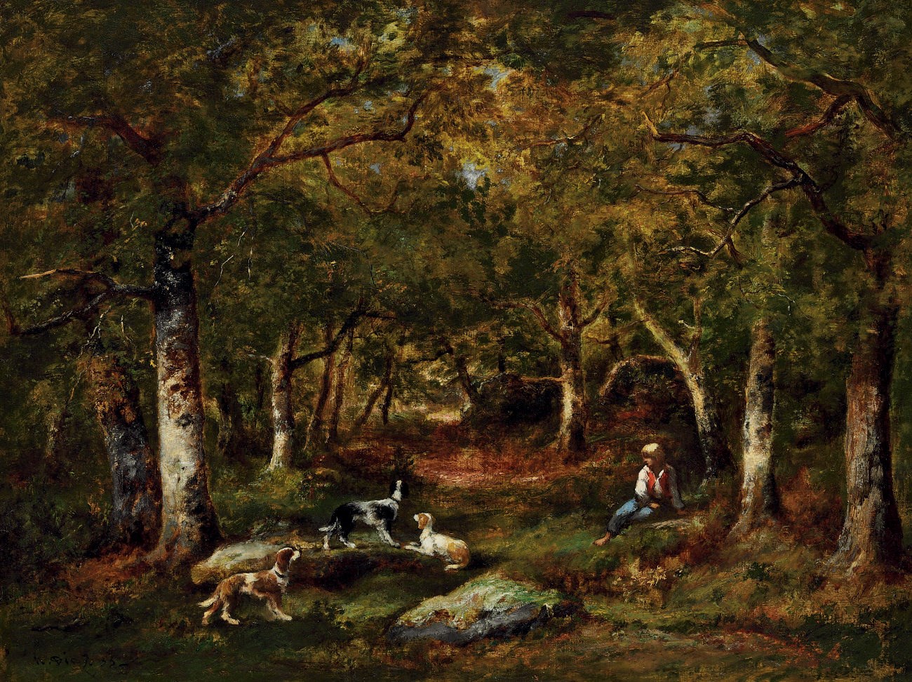 Narcisse Virgile Diaz de la Peña (Bordeaux 1808-1876 Menton)