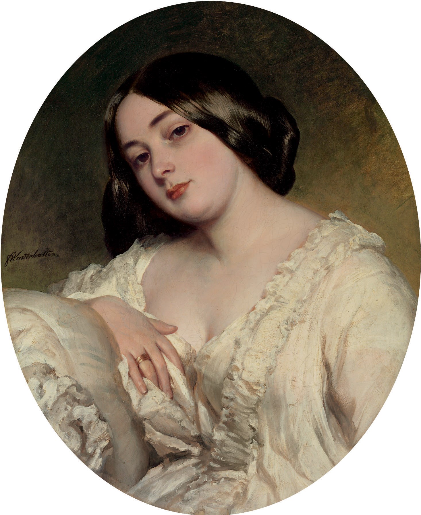 Franz Xavier Winterhalter (Mezenschwand 1805-1873 Frankfurt am Main)