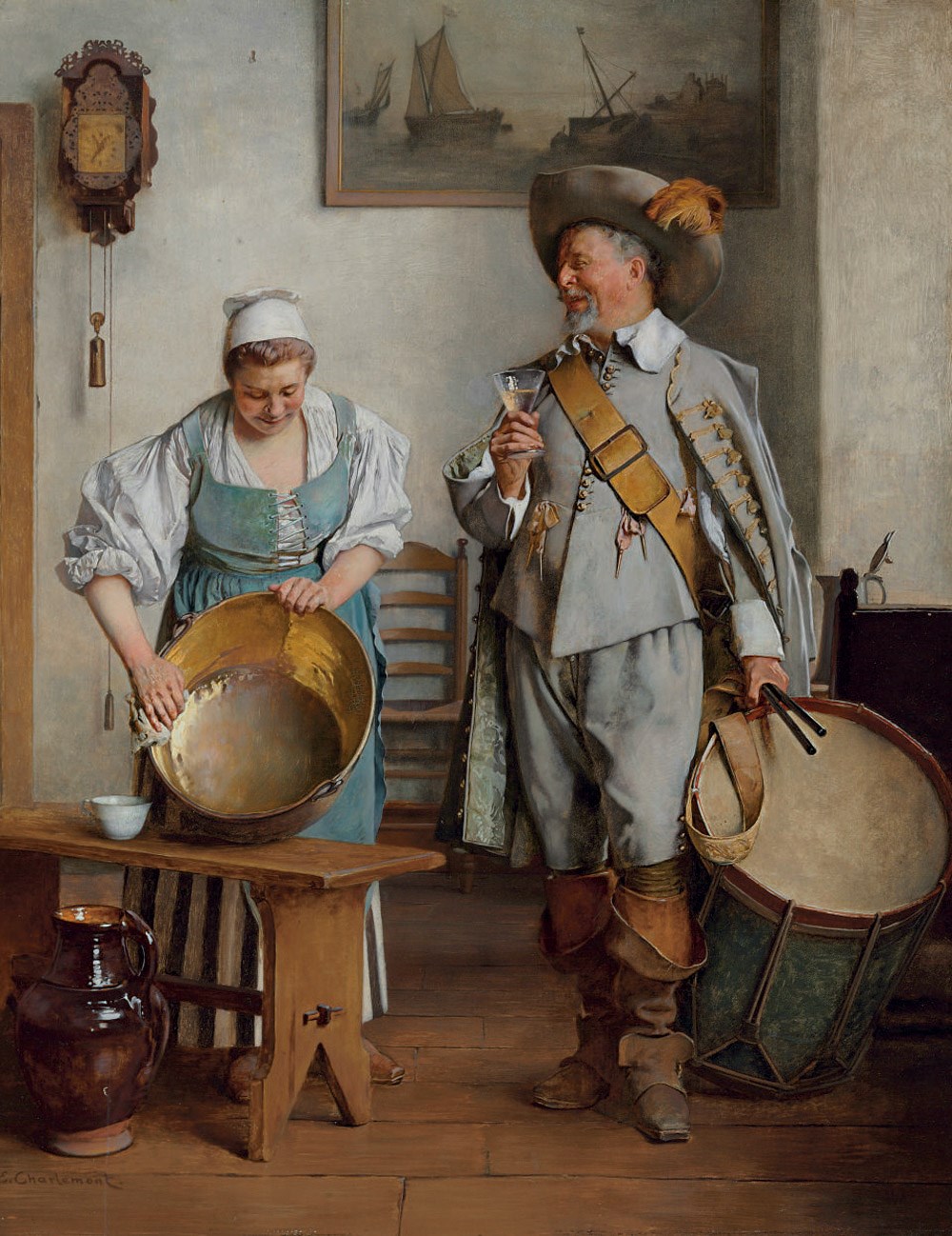 Eduard Charlemont (Vienna 1848-1906)