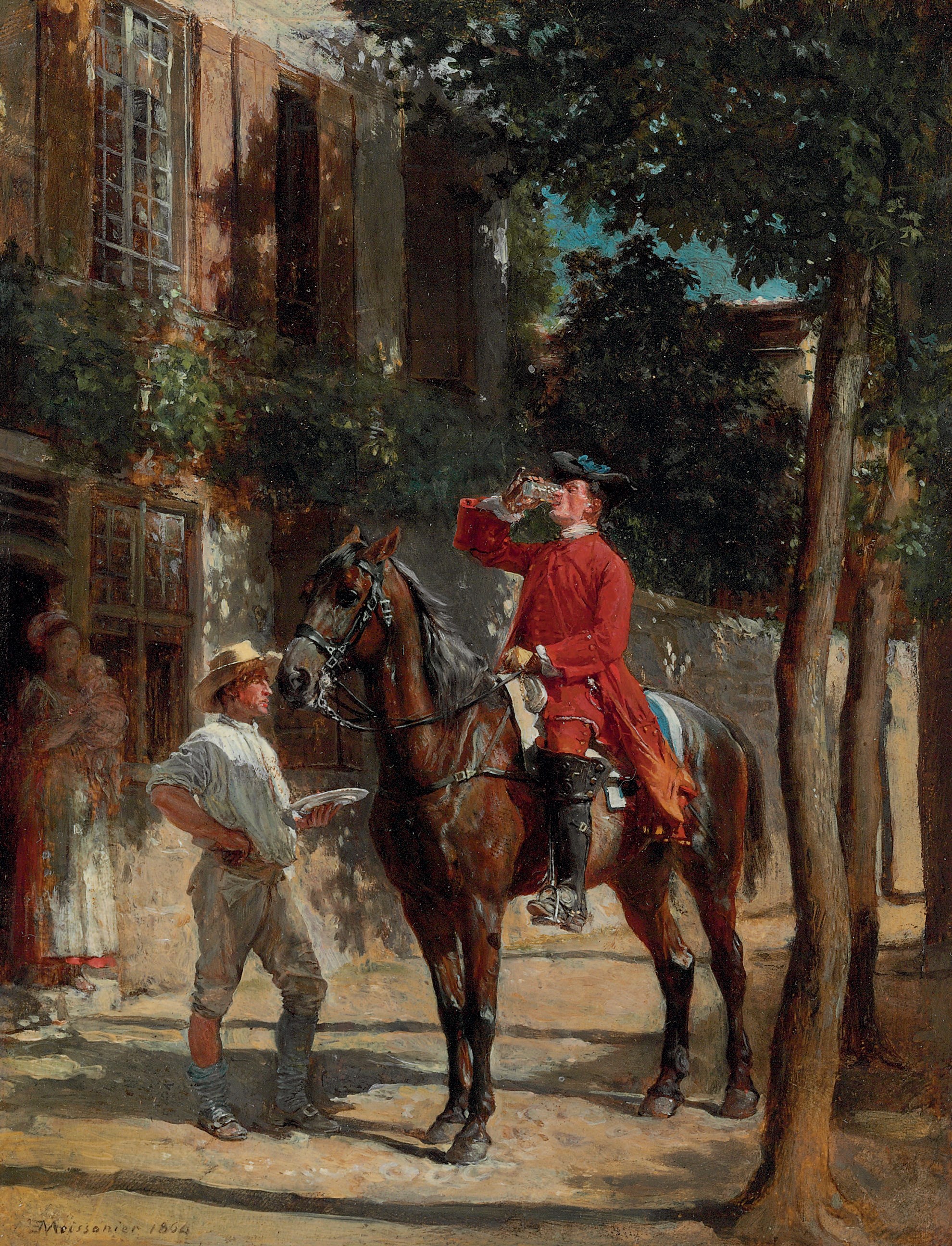 Jean Louis Ernest Meissonier (Lyon 1815-1891 Paris)
