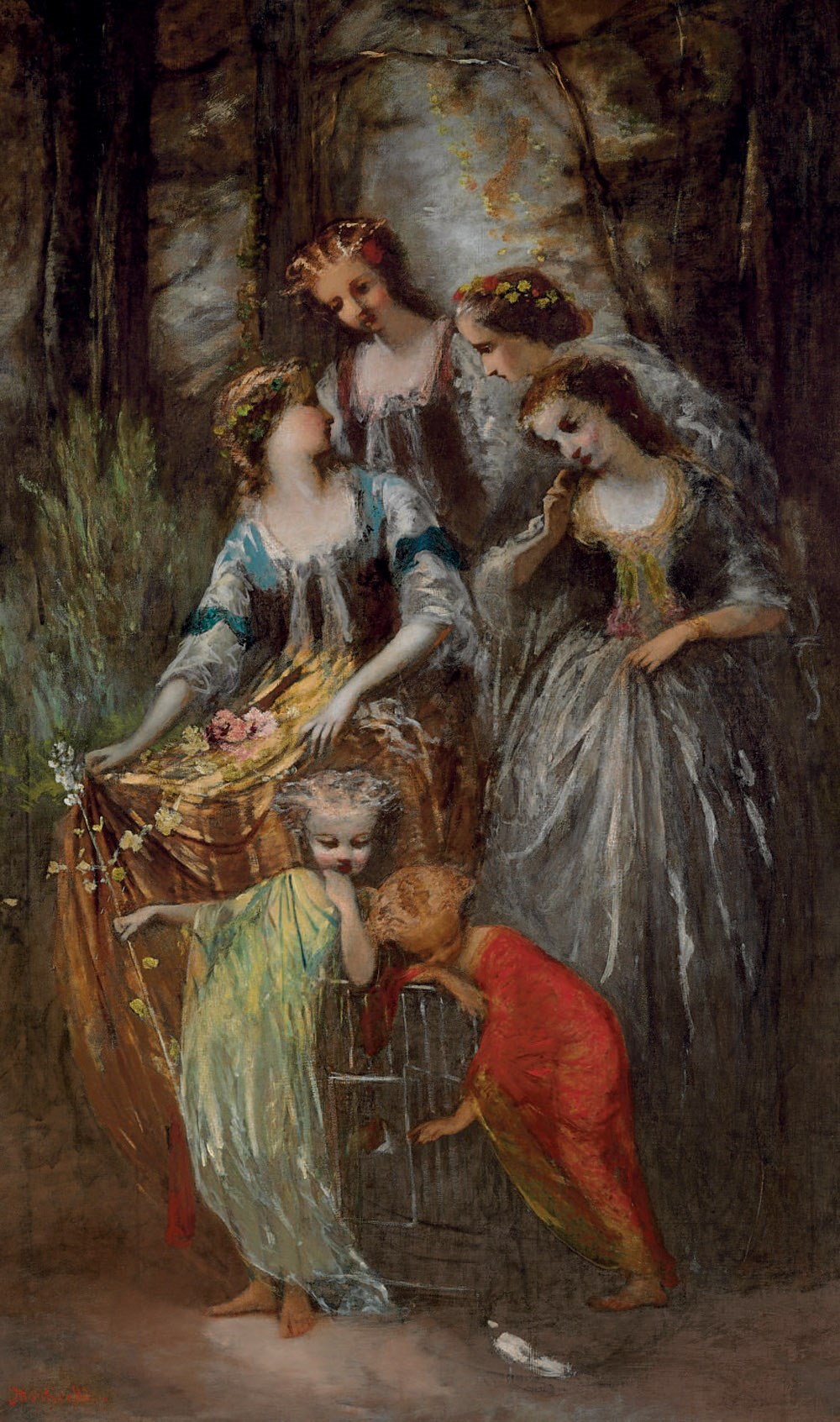 Adolphe Joseph Thomas Monticelli (Marseille 1824-1886)