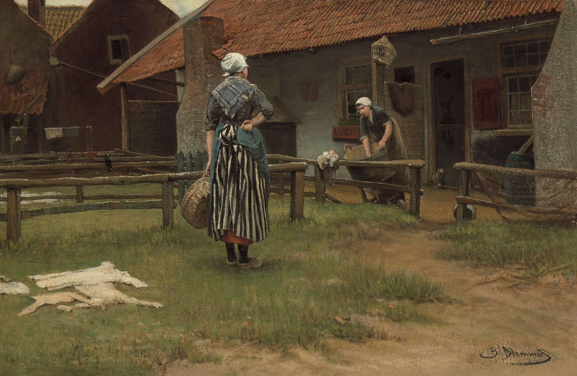 Bernardus Johannes Blommers (The Hague 1845-1914)