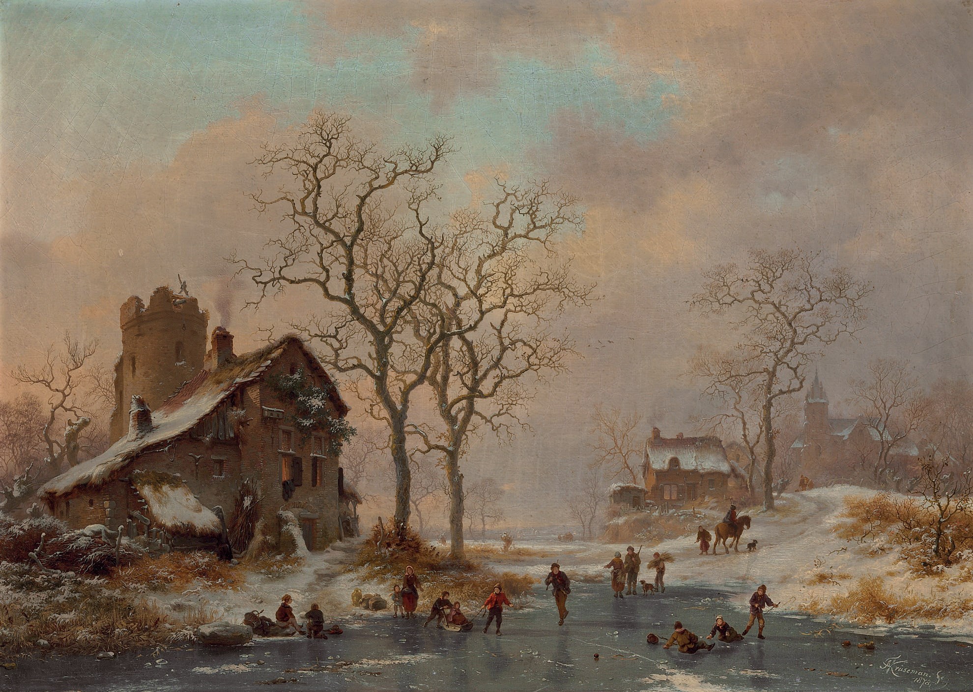 Frederik Marinus Kruseman (Haarlem 1816-1882 Sint-Gillis)