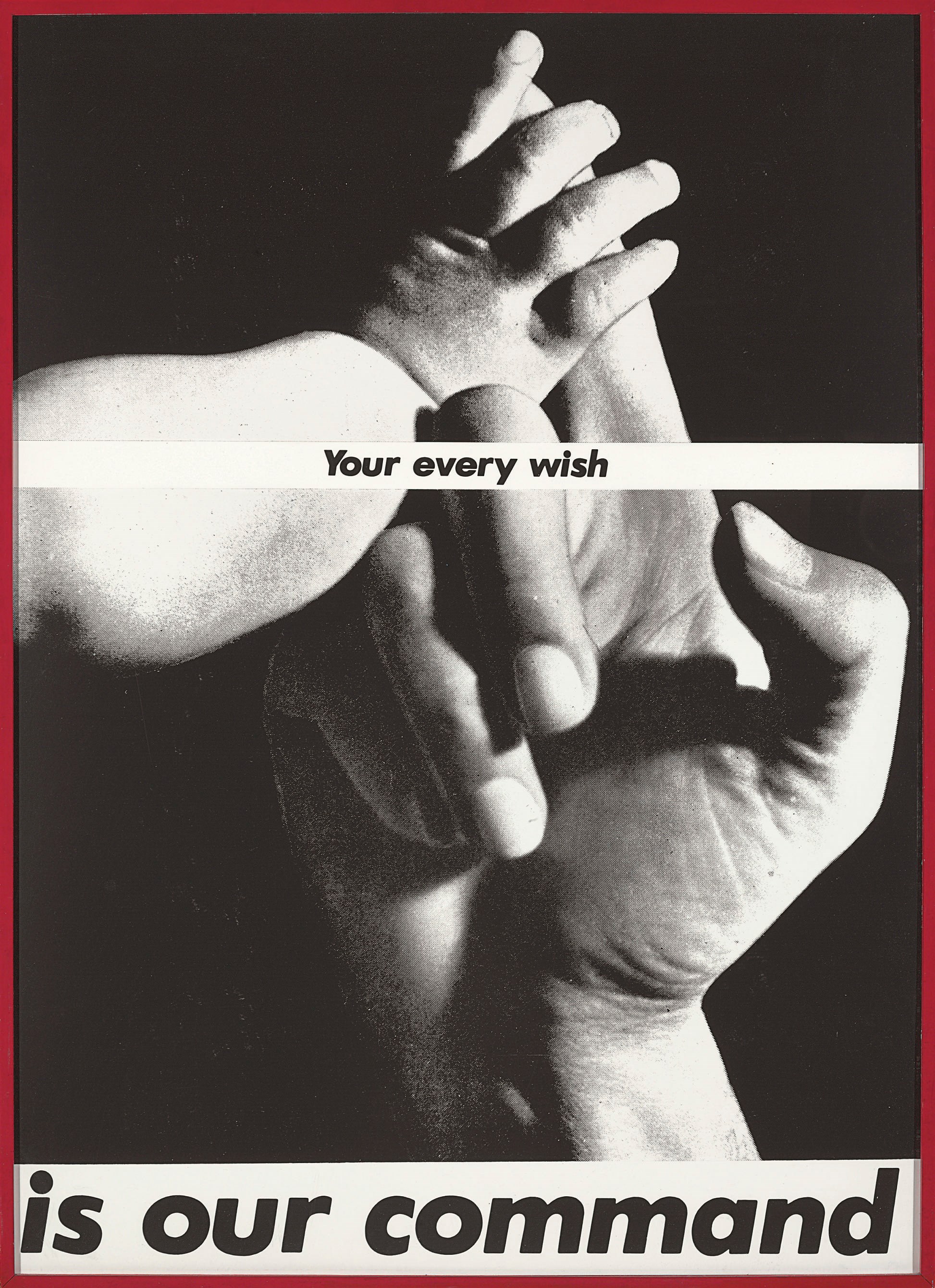 BARBARA KRUGER (B. 1945)