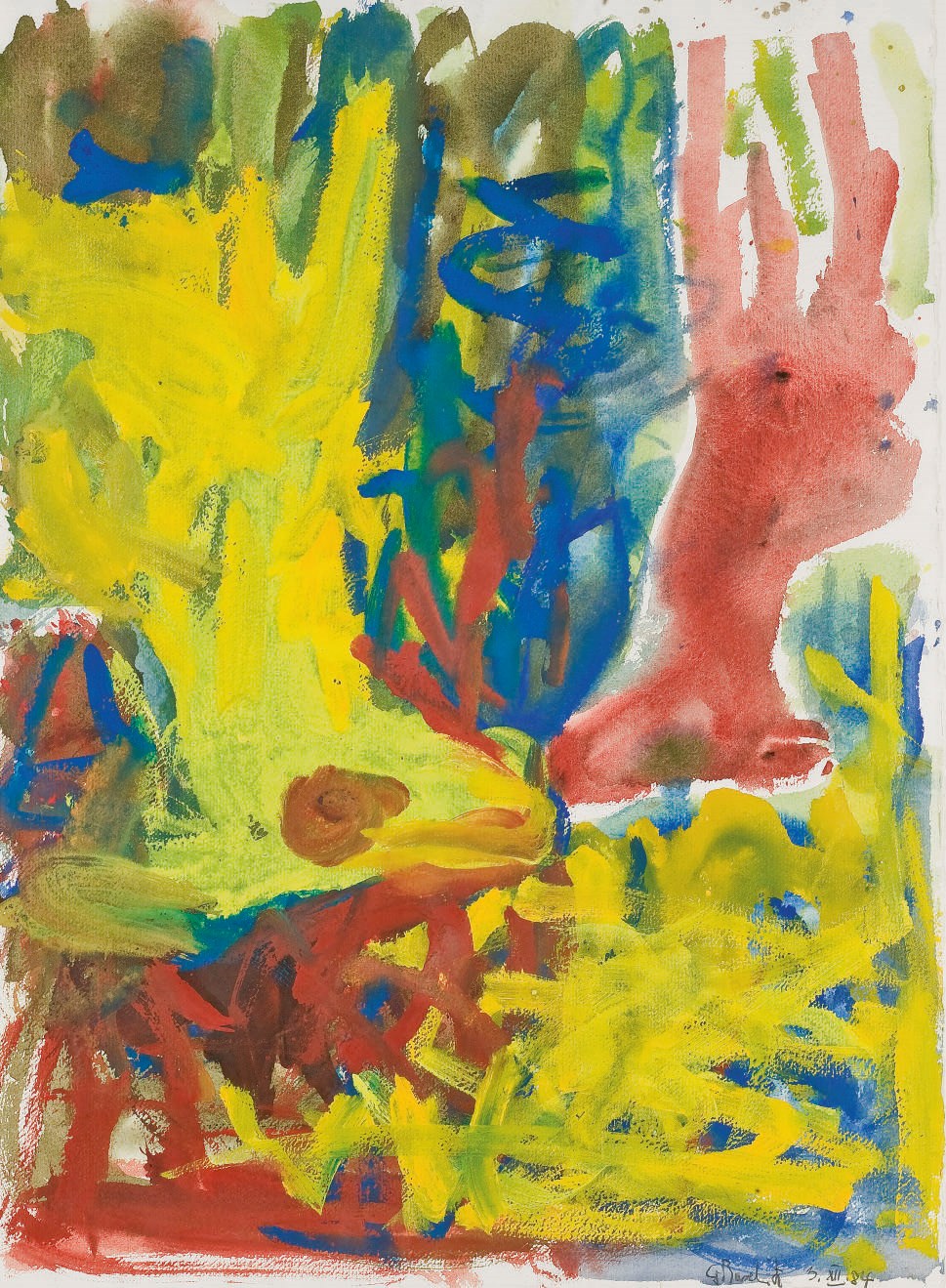 George Baselitz (b. 1938)