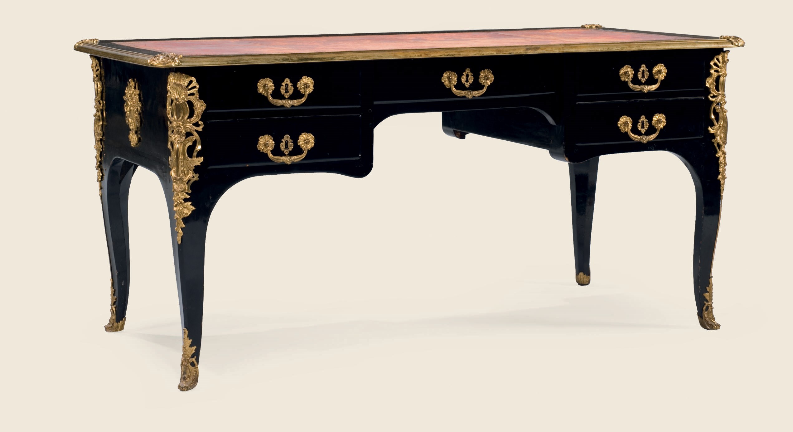 BUREAU PLAT D'EPOQUE REGENCE