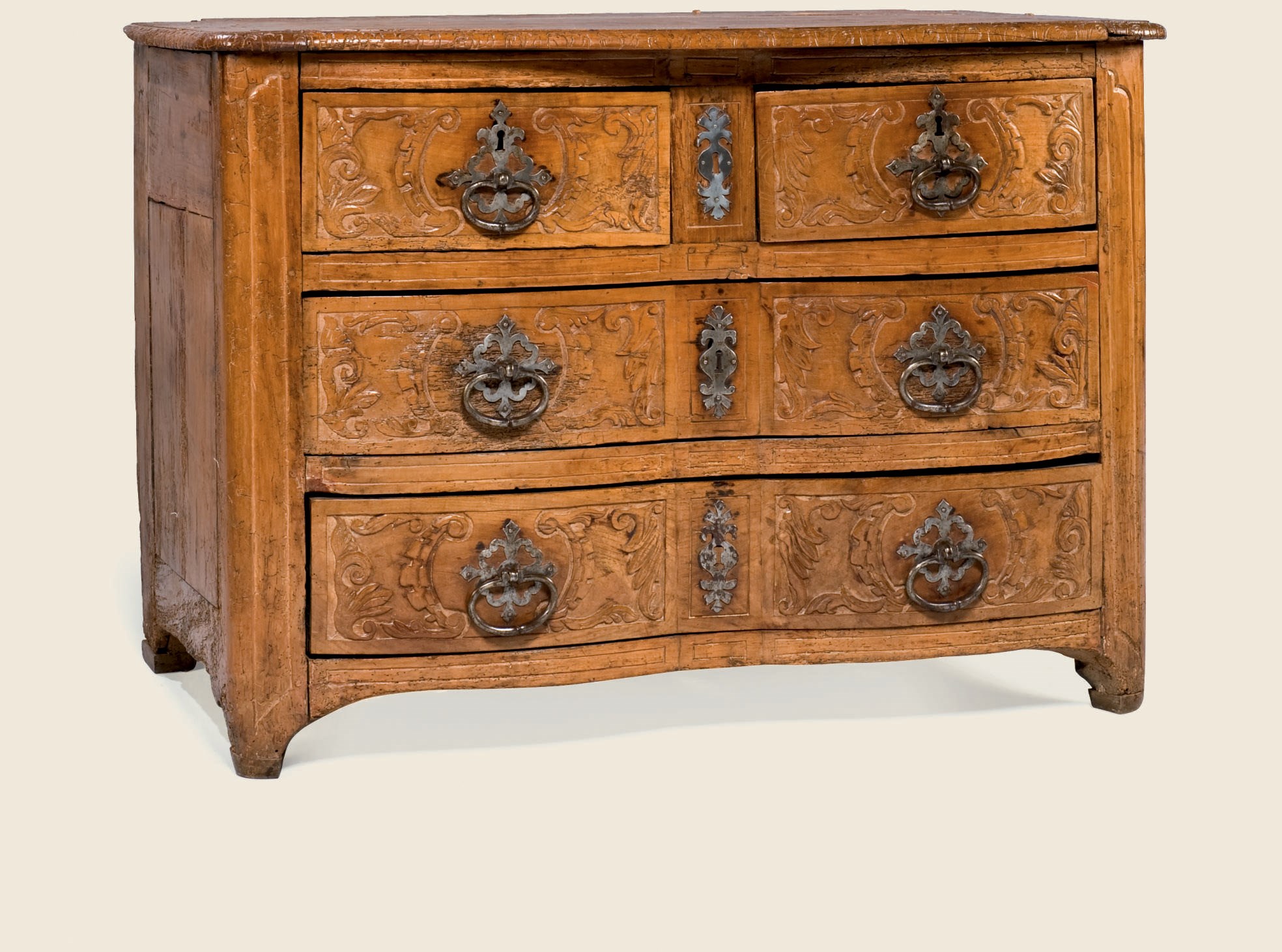 COMMODE D'EPOQUE LOUIS XIV