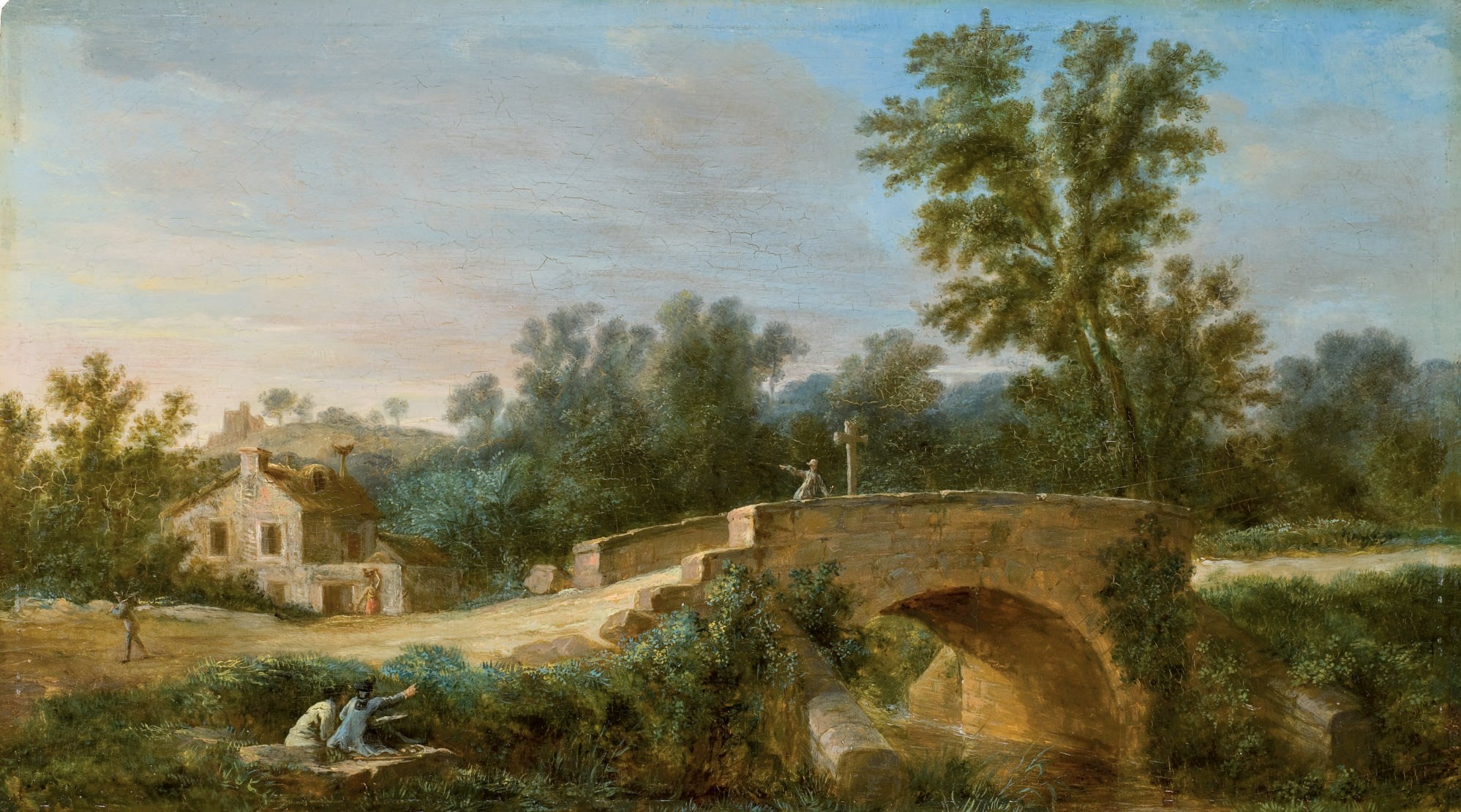 ATTRIBUE A PAOLO ANESI (ROME 1697-1773)