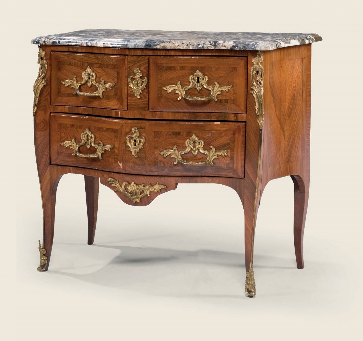 COMMODE D'EPOQUE LOUIS XV