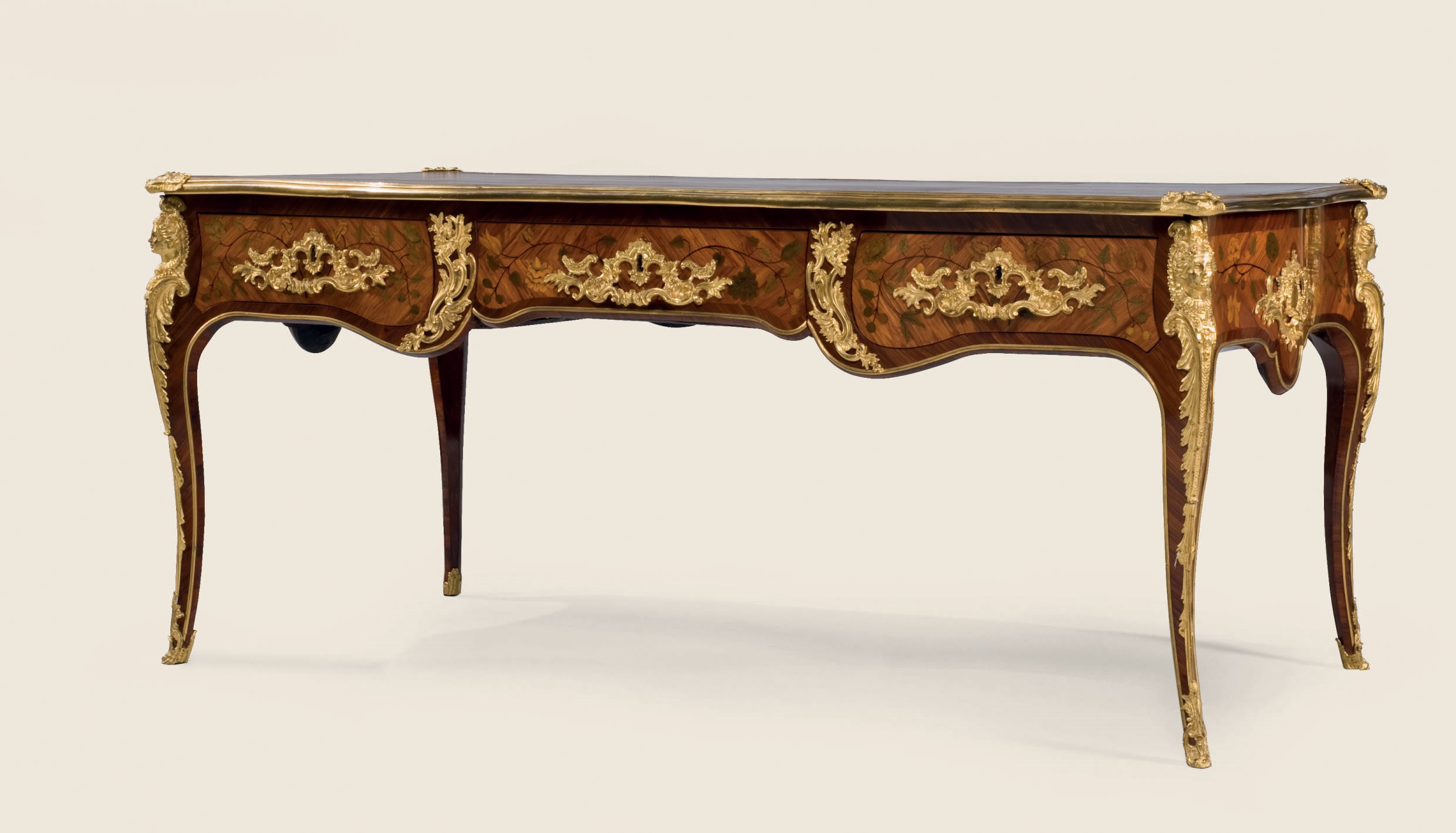 BUREAU PLAT D'EPOQUE LOUIS XV