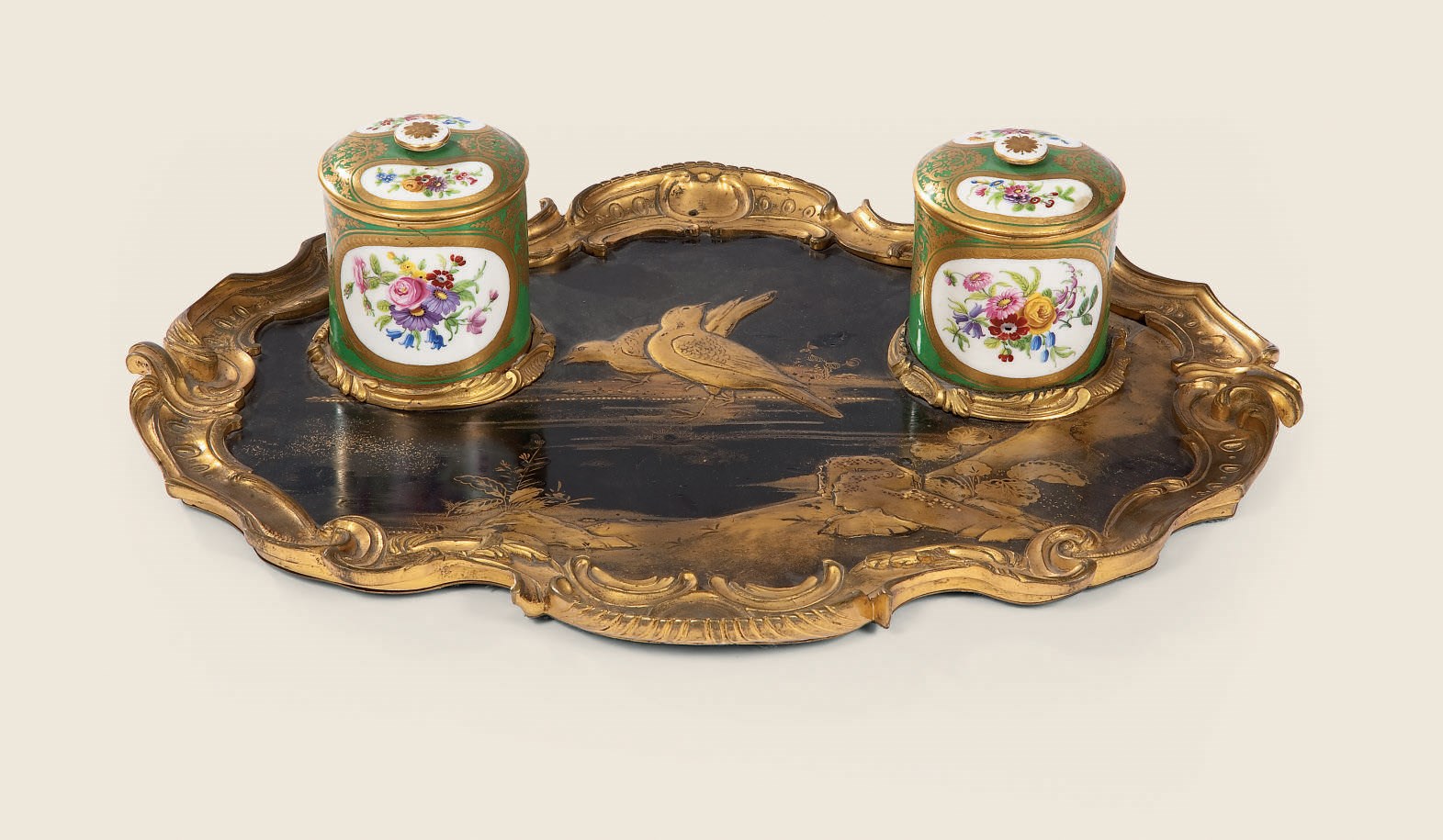 ENCRIER DE STYLE LOUIS XV