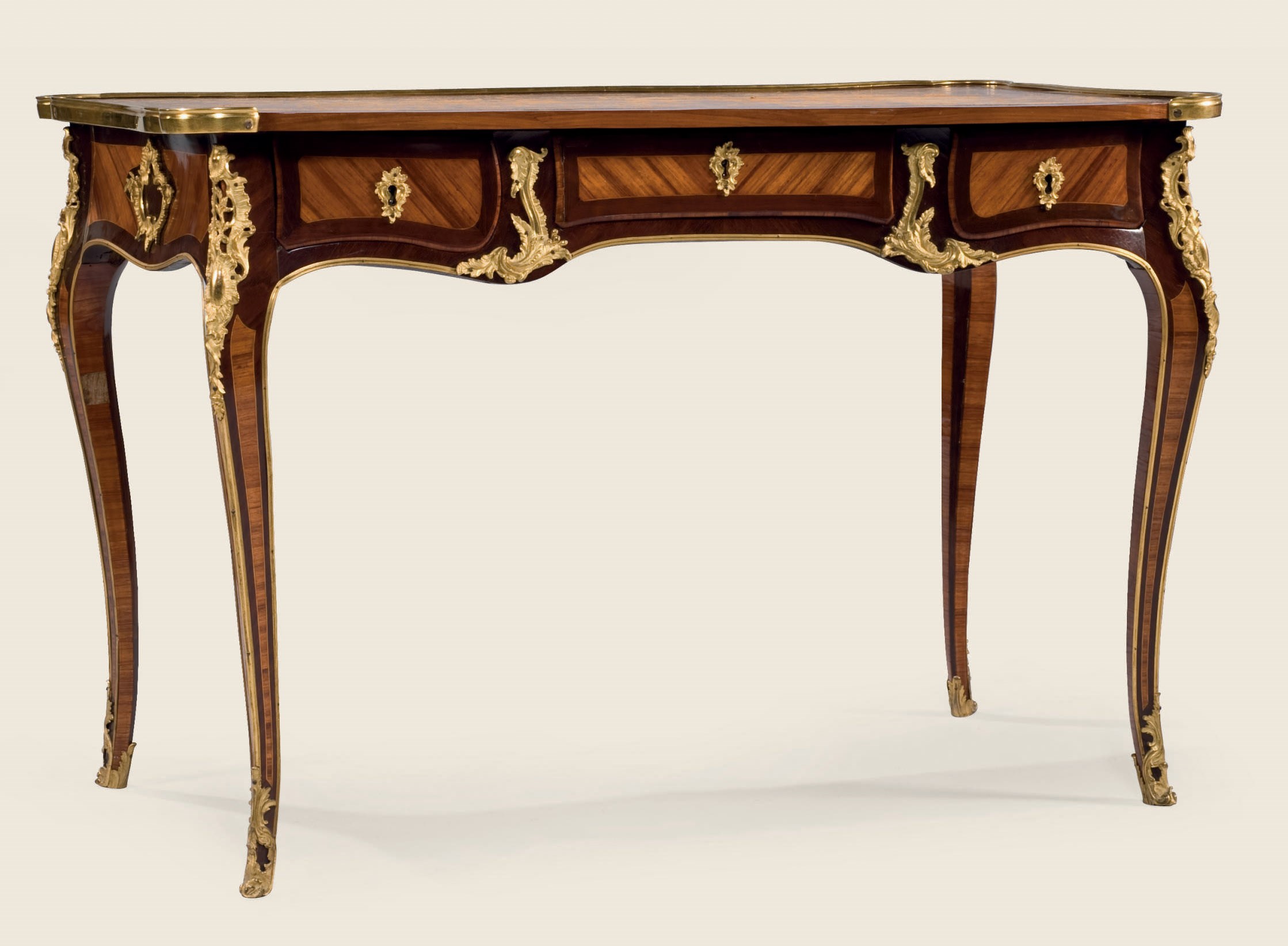 PETIT BUREAU PLAT EN PARTIE D'EPOQUE LOUIS XV