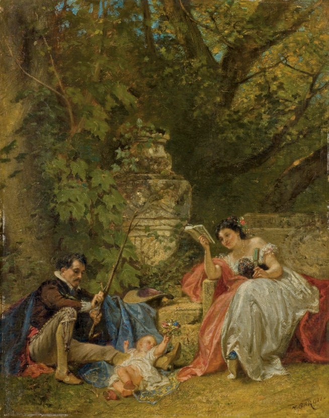 HENRI CHARLES ANTOINE BARON (BESANCON 1816 - 1885 GENEVE)