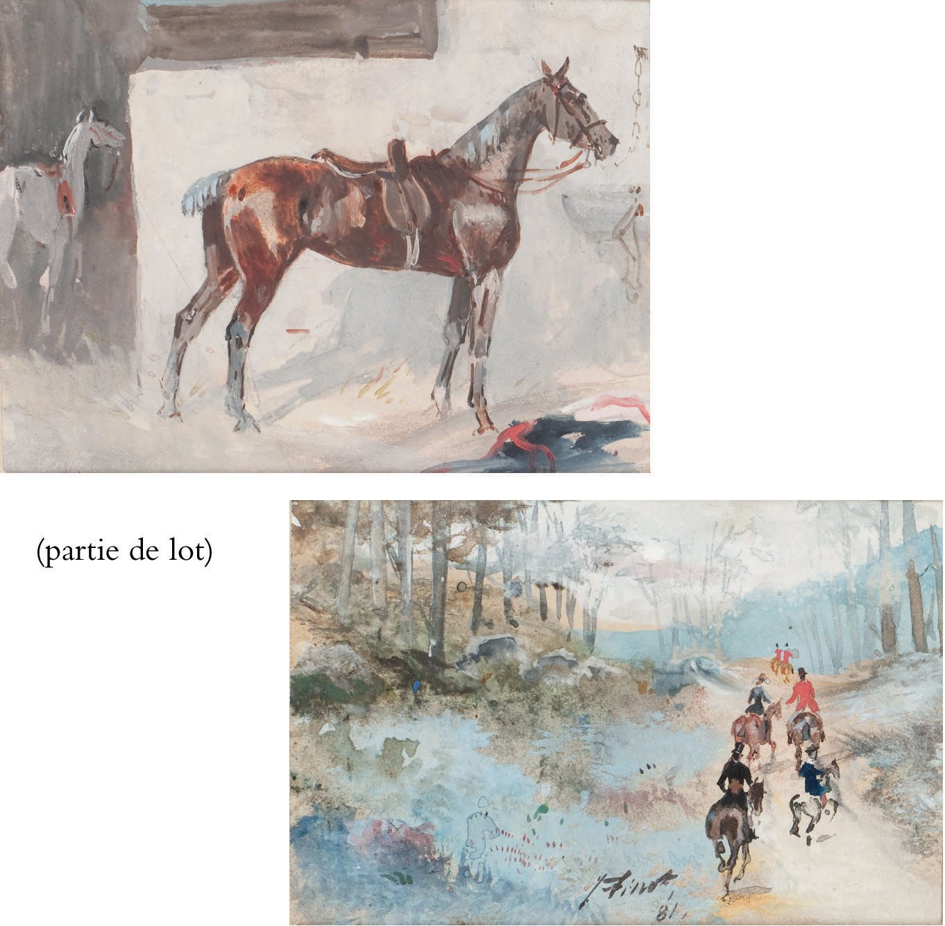 JULES BARON FINOT (GUERET 1826 - 1906)