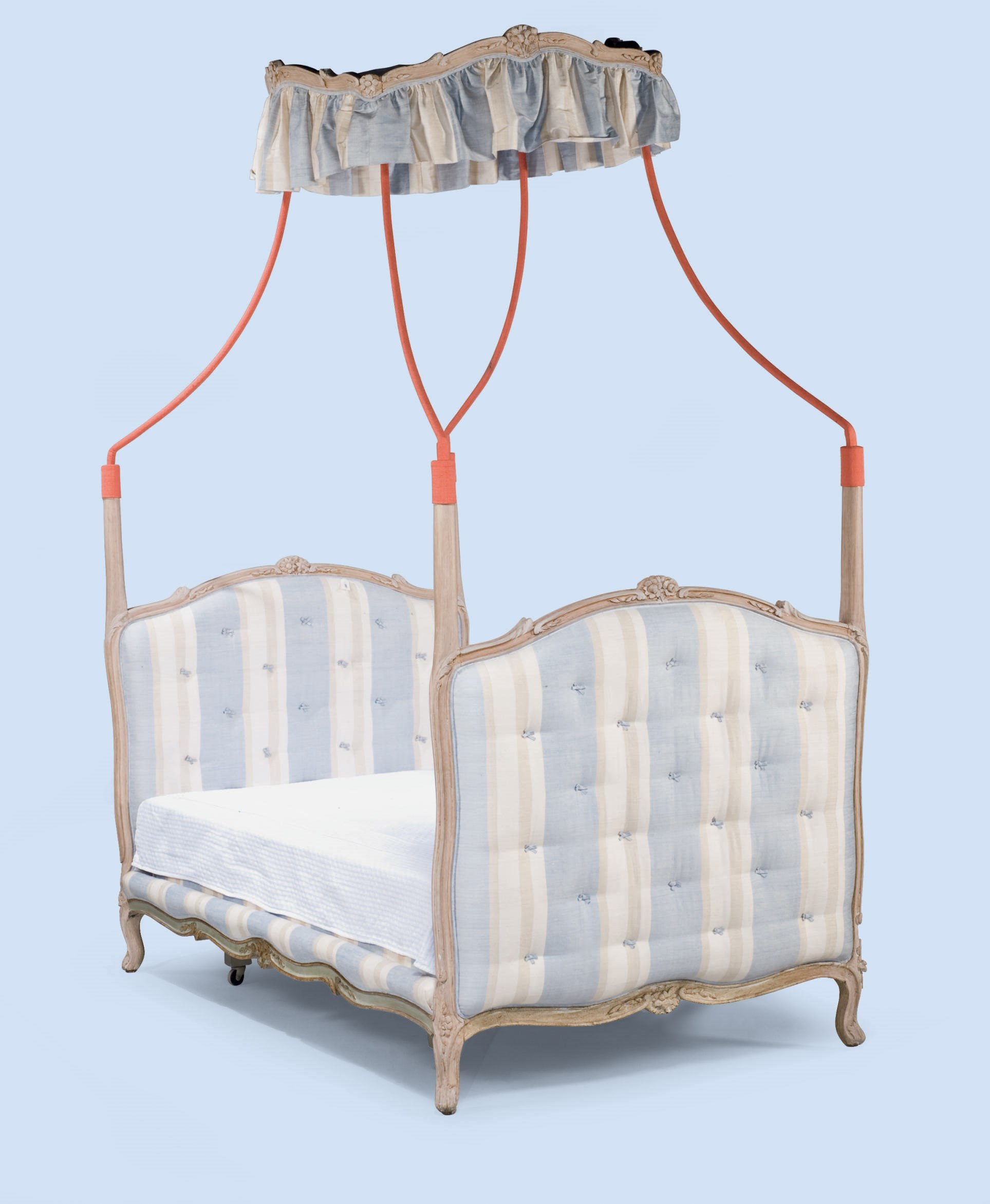 LIT A BALDAQUIN EN PARTIE D'EPOQUE LOUIS XV