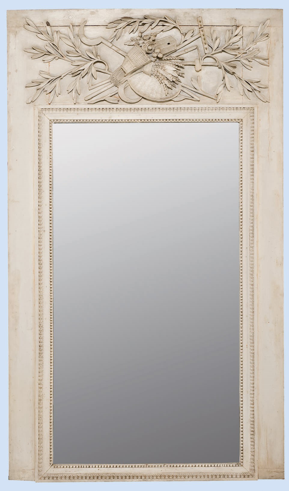 MIROIR DE TRUMEAU D'EPOQUE LOUIS XVI