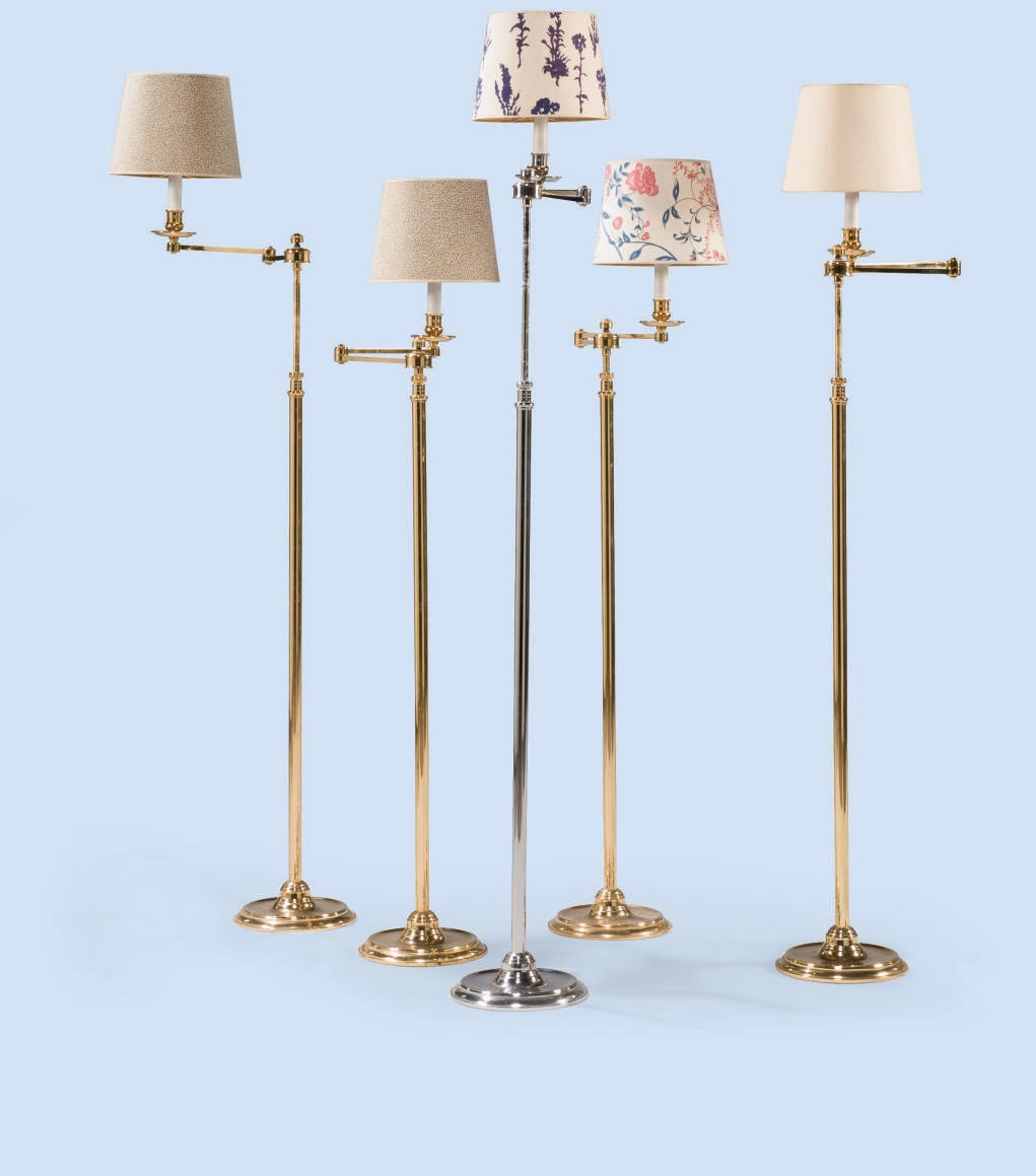 CINQ LAMPES DE LECTURE