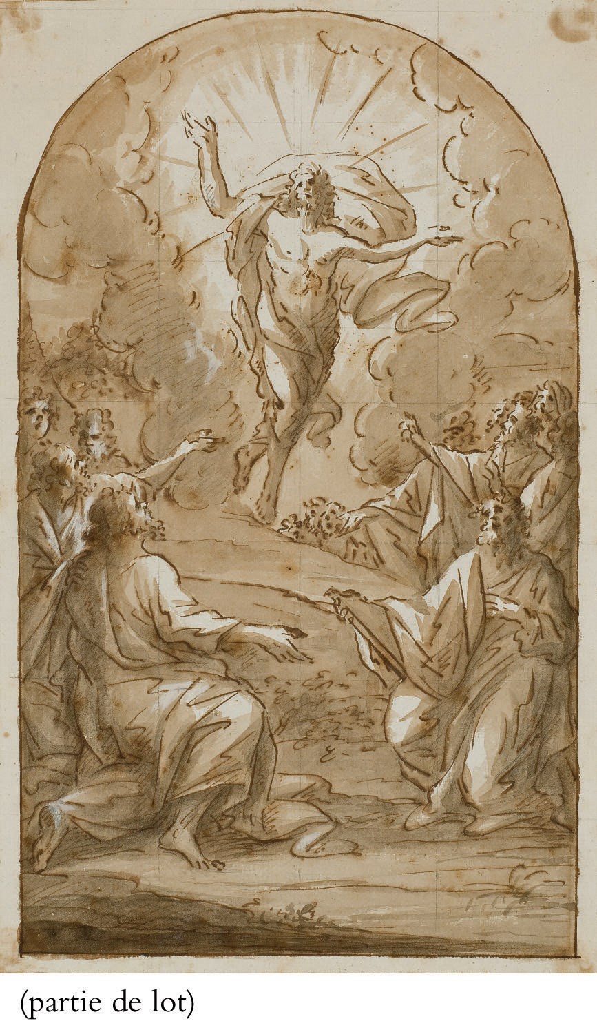 ATTRIBUE A MICHEL SERRE (TARRAGONE 1658-1733 MARSEILLE)