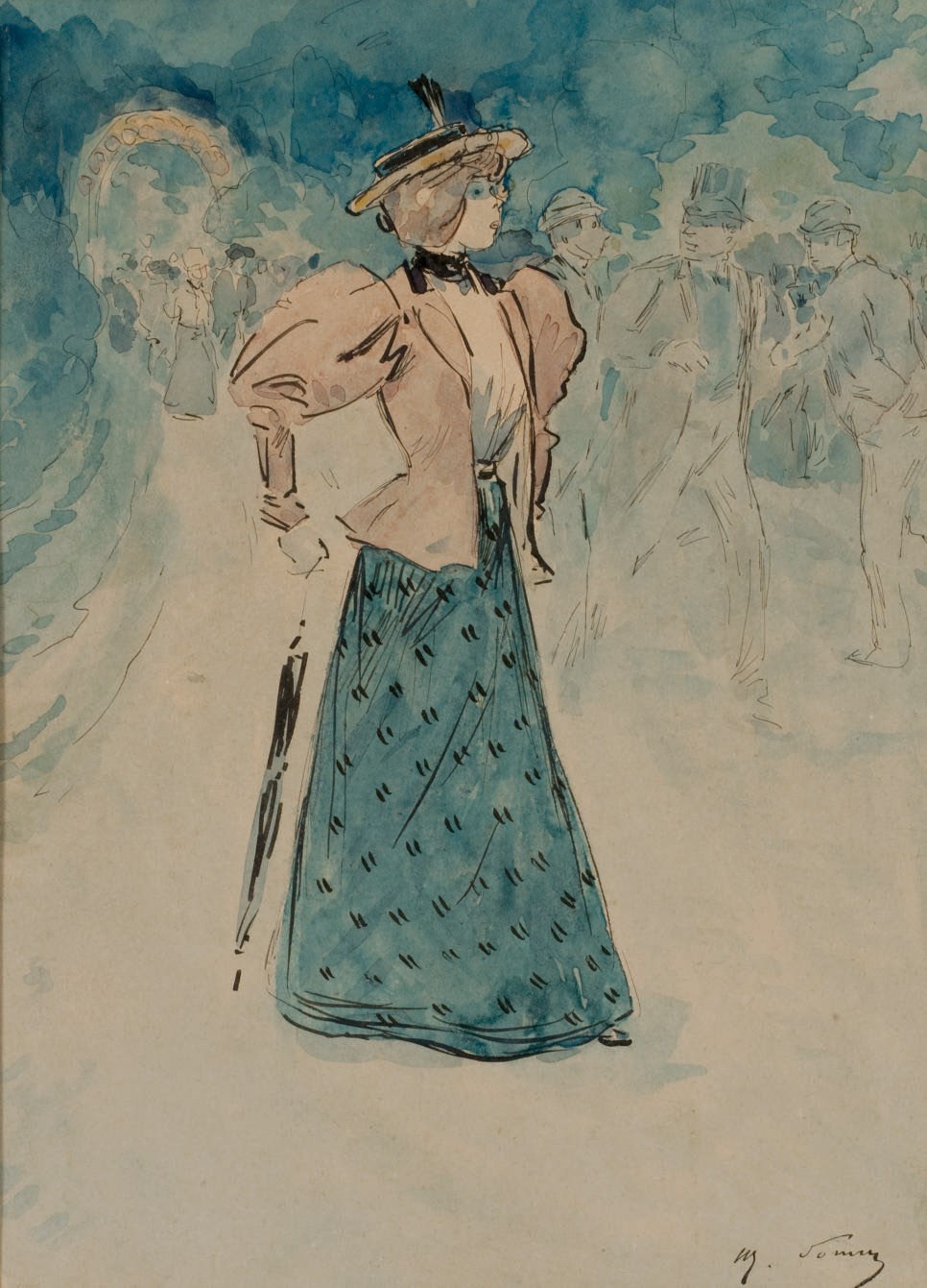 HENRI SOMM (ROUEN 1844-1907 PARIS)