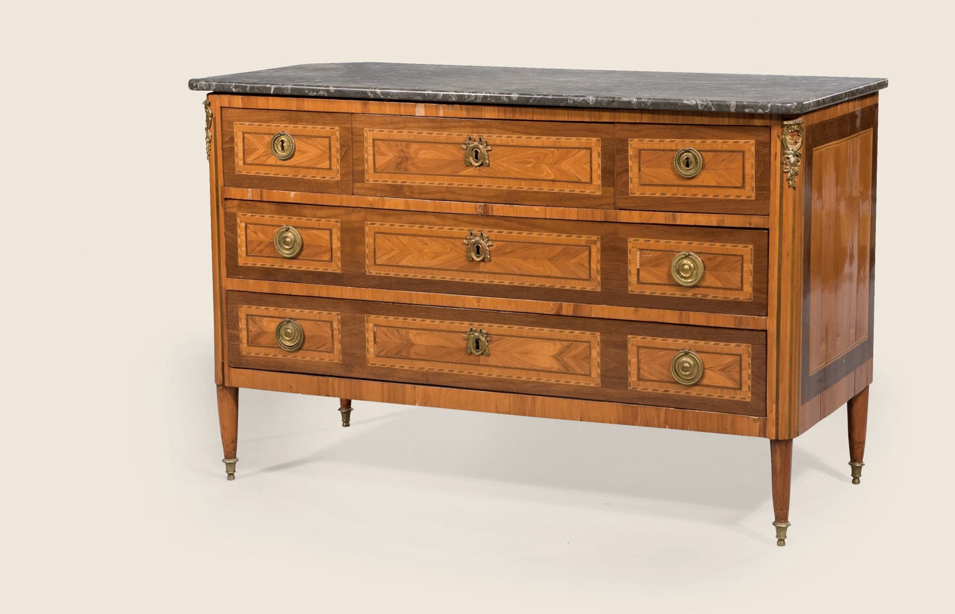 COMMODE D'EPOQUE LOUIS XVI