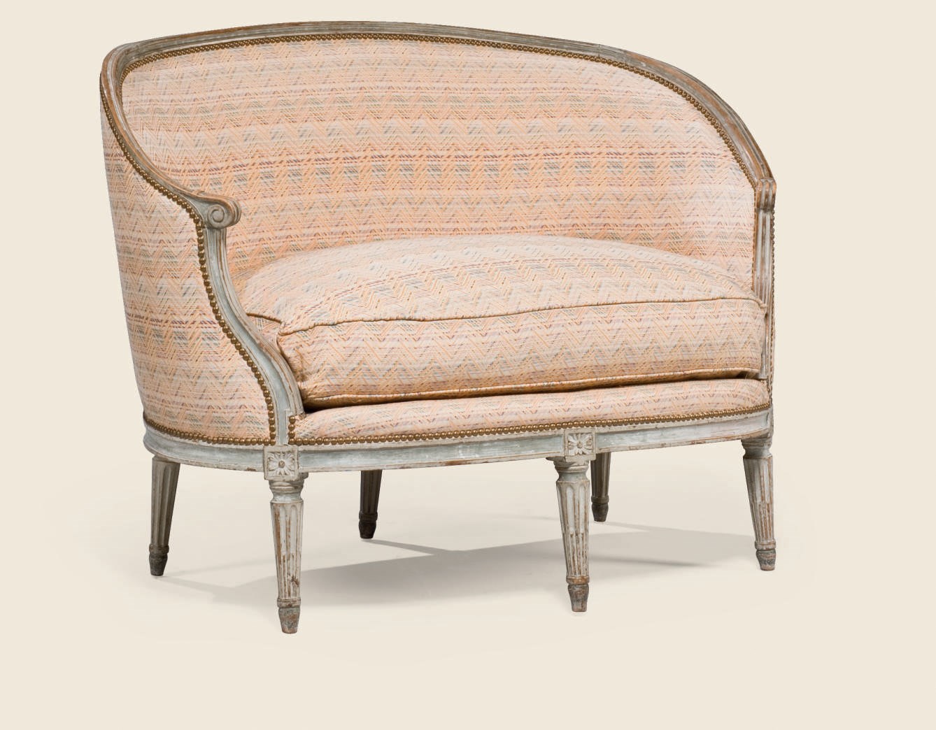 CANAPE CORBEILLE D'EPOQUE LOUIS XVI
