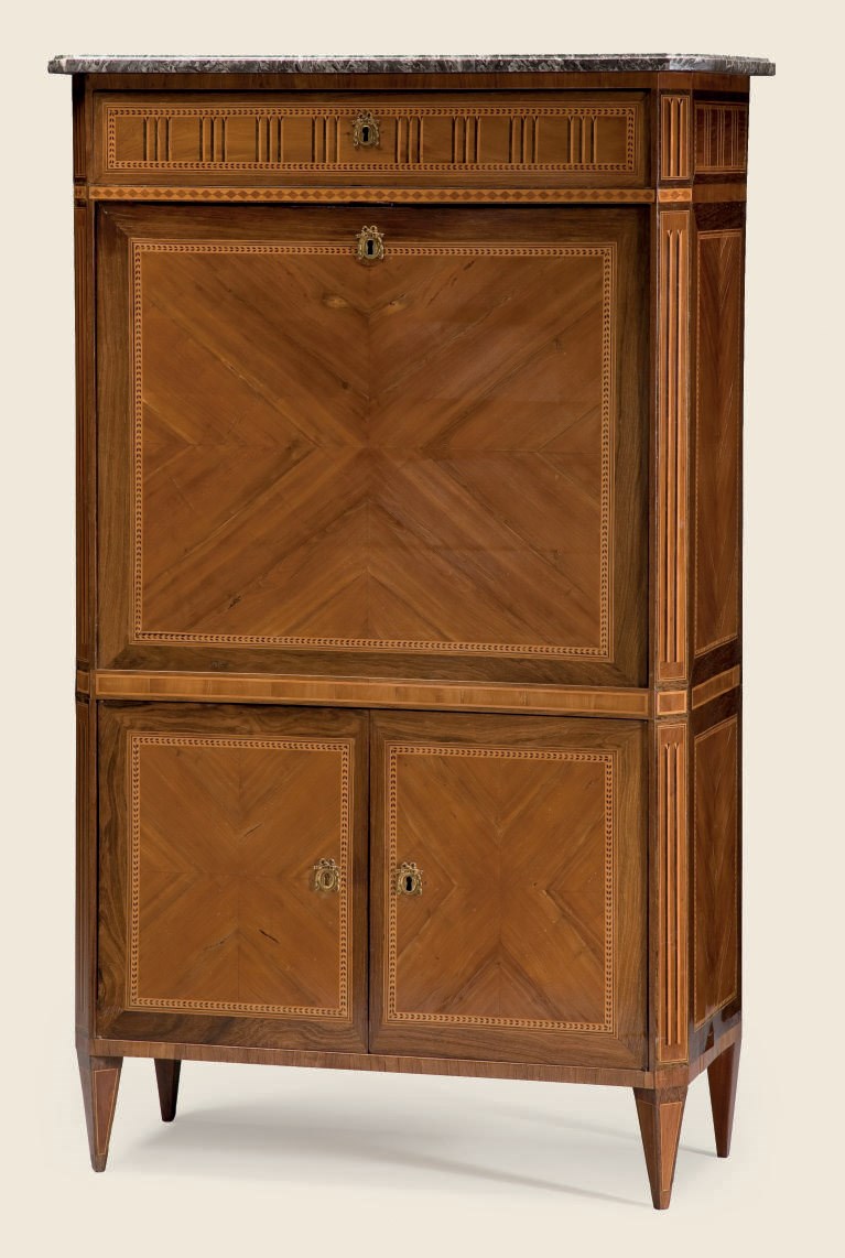 SECRETAIRE A ABATTANT D'EPOQUE LOUIS XVI