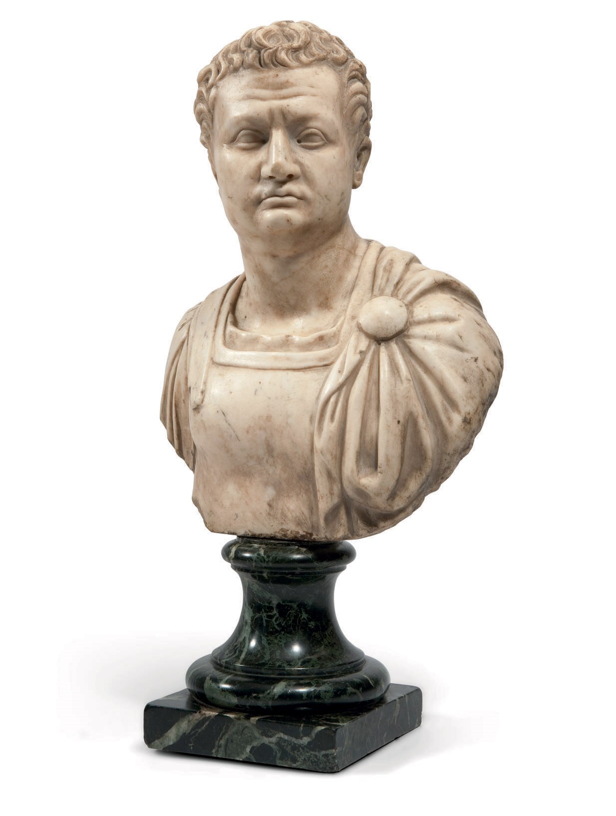 BUSTE EN MARBRE REPRESENTANT L'EMPEREUR ROMAIN TITUS