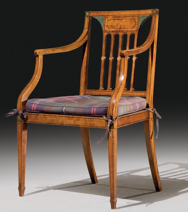 FAUTEUIL D'EPOQUE GEORGE III