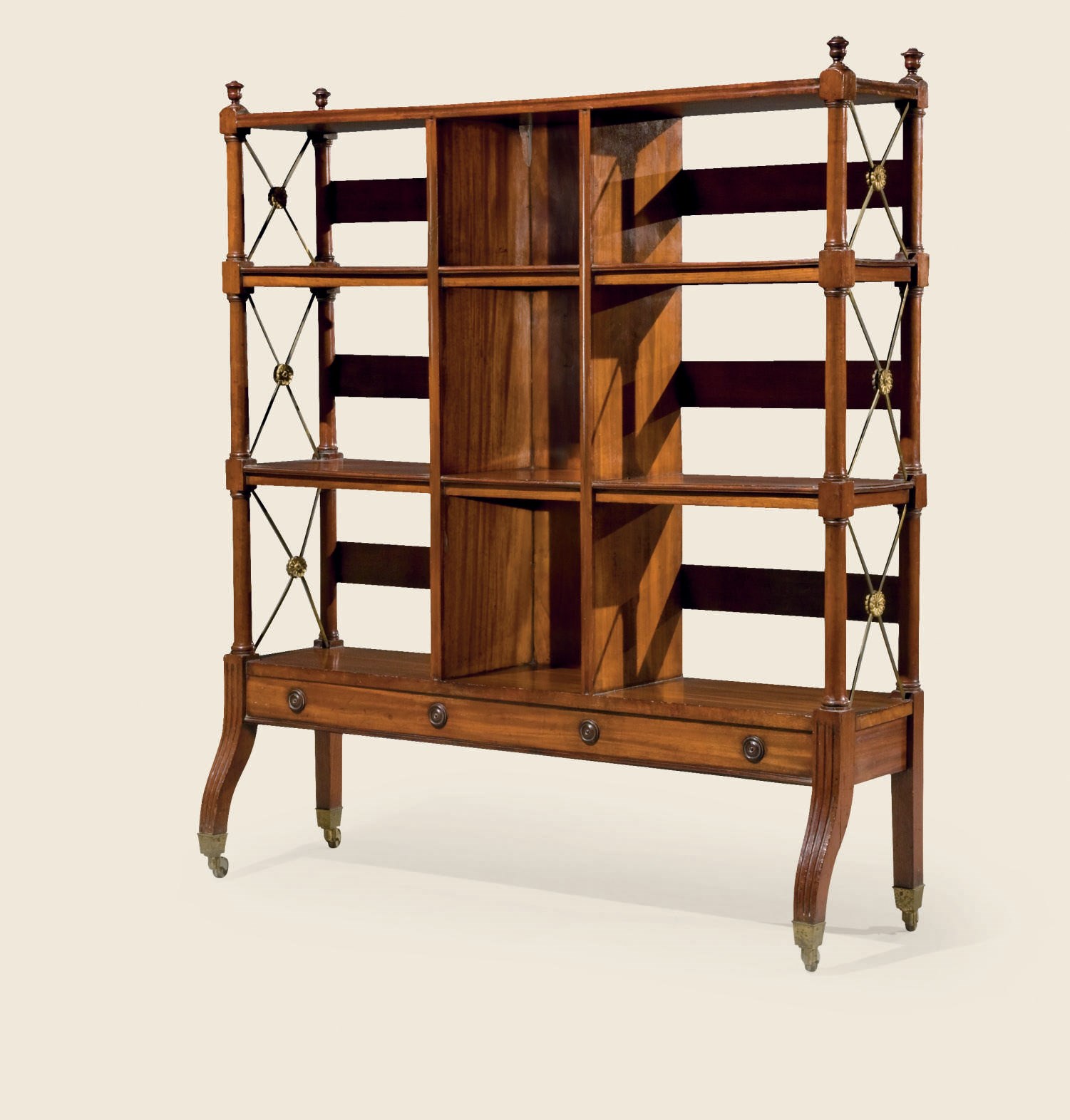 BIBLIOTHEQUE D'EPOQUE REGENCY