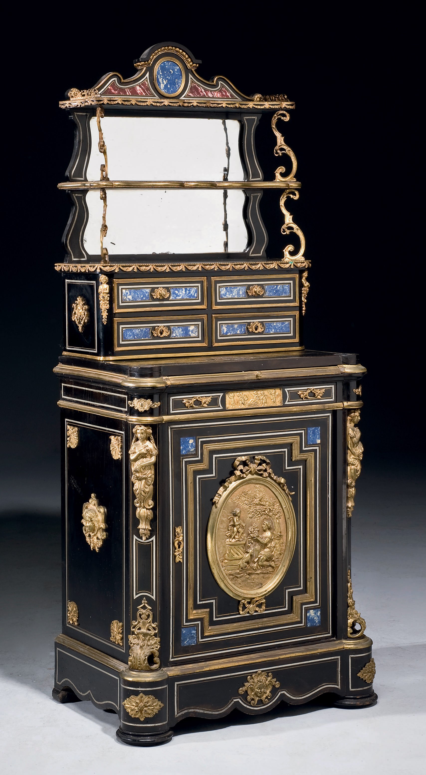 MEUBLE A DEUX CORPS D'EPOQUE NAPOLEON III