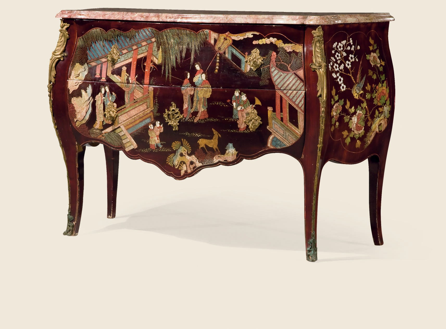 COMMODE DE STYLE LOUIS XV