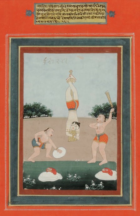 FOUR INDIAN PAINTINGS