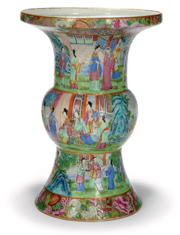 A CANTONESE GU VASE